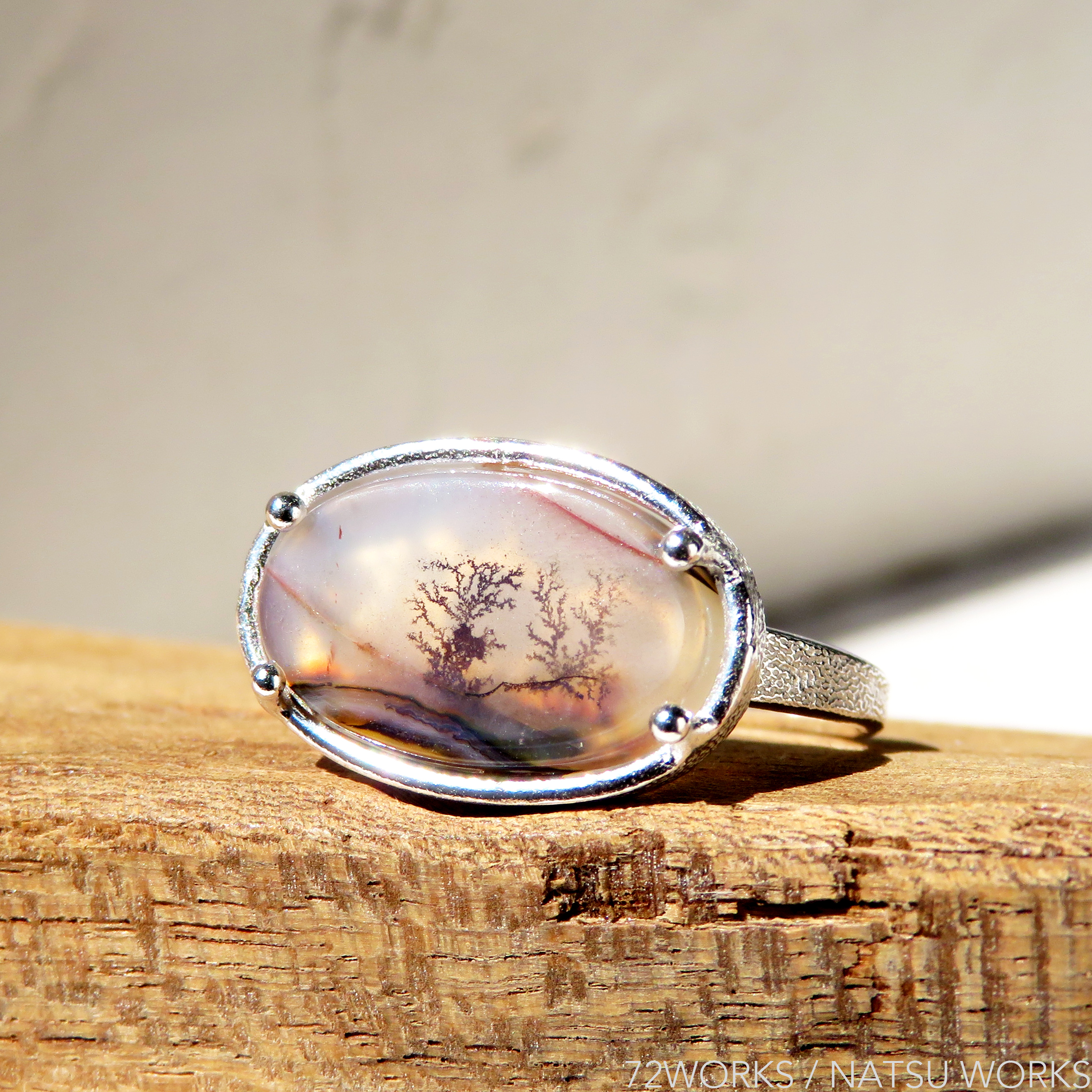 デンドリティック アゲート リング ＊ Dendritic Agate Ring