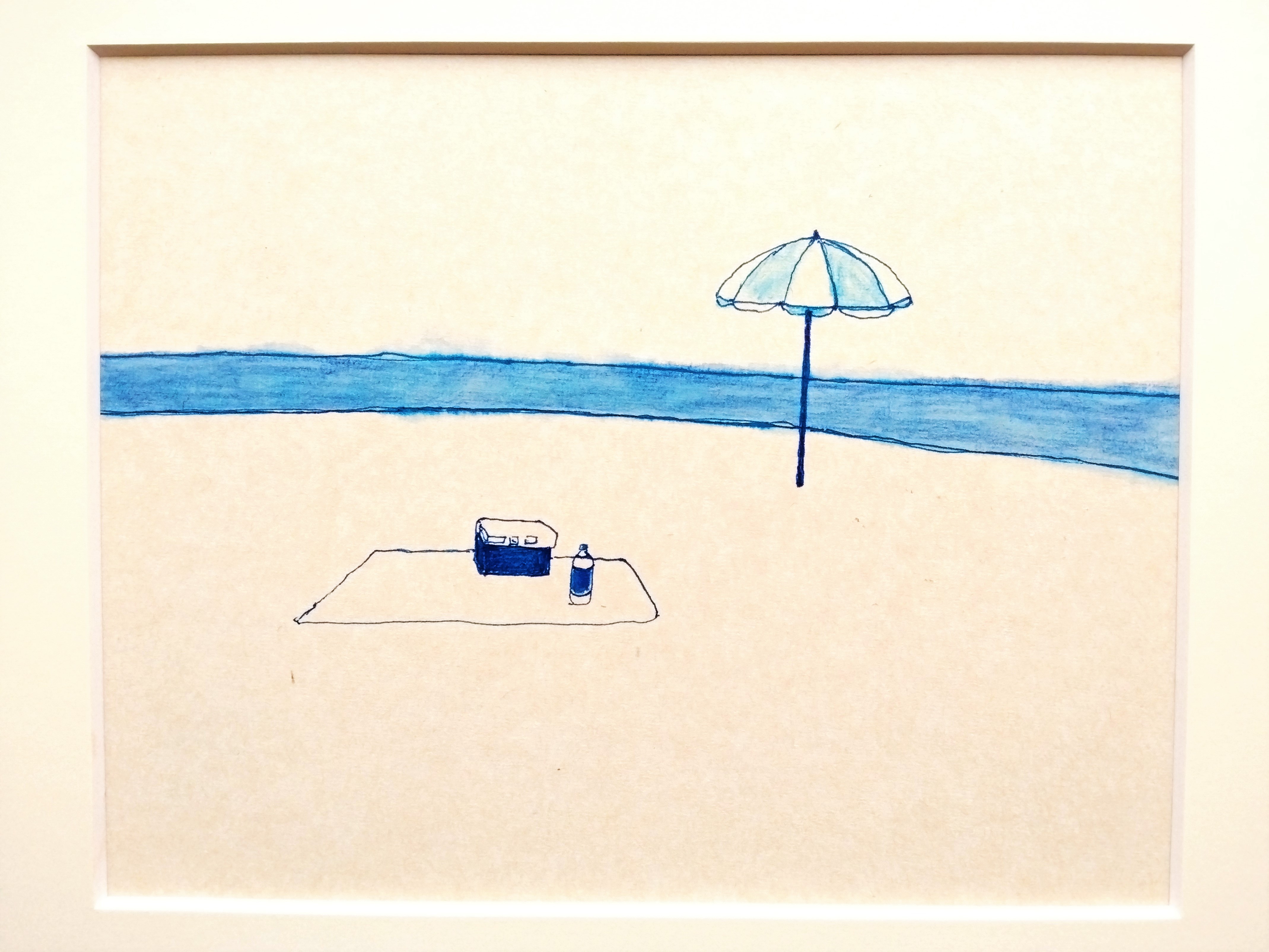 原画 パラソル 水彩イラスト 額縁入り Iichi ハンドメイド クラフト作品 手仕事品の通販