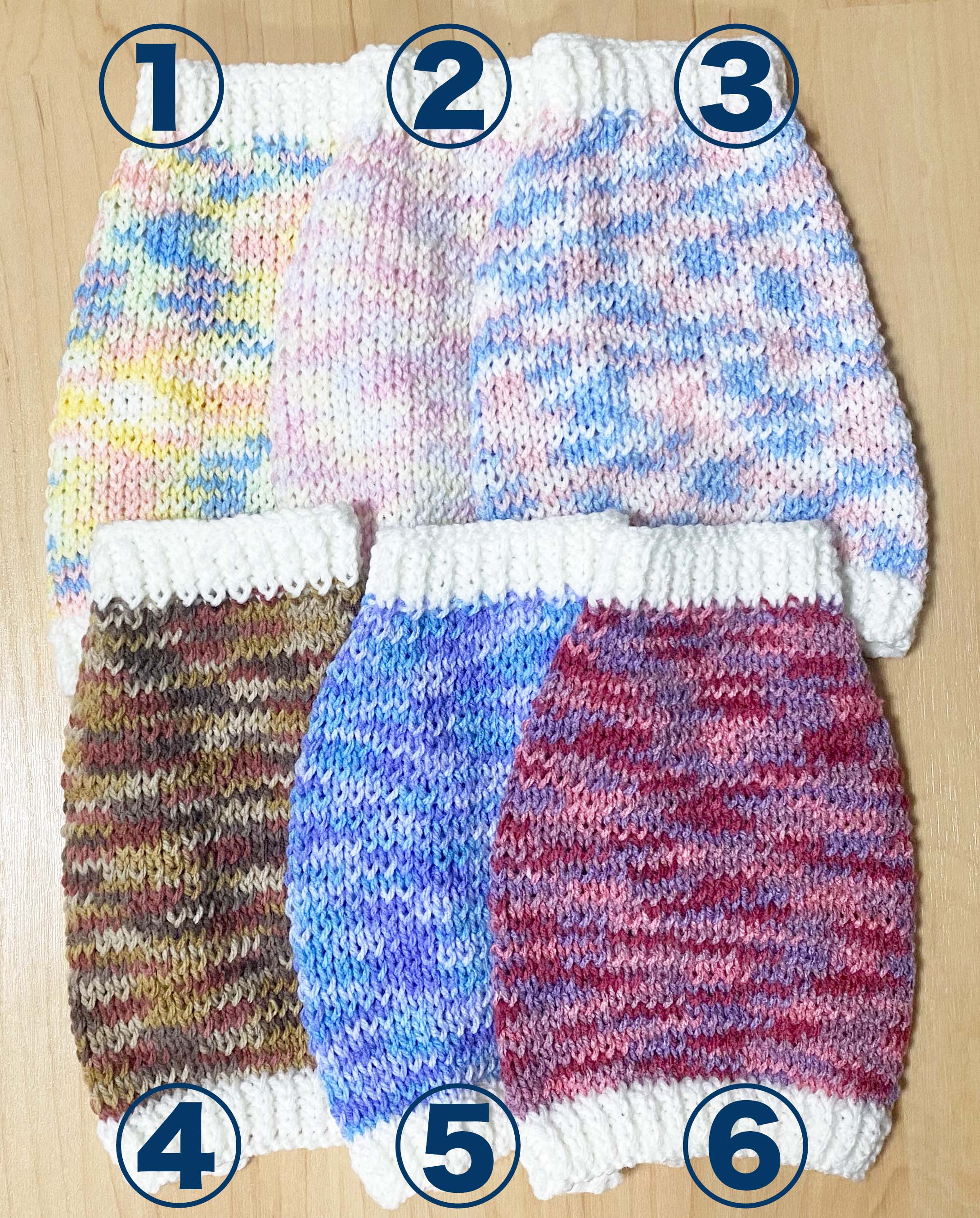 全6カラー グラデーションカラー手編みセーター 小型犬 猫用 オーダー可 Iichi ハンドメイド クラフト作品 手仕事品の通販 全6カラー グラデーションカラー手編みセーター 小型犬 猫用 オーダー可 Iichi ハンドメイド クラフト作品 手仕事品の通販