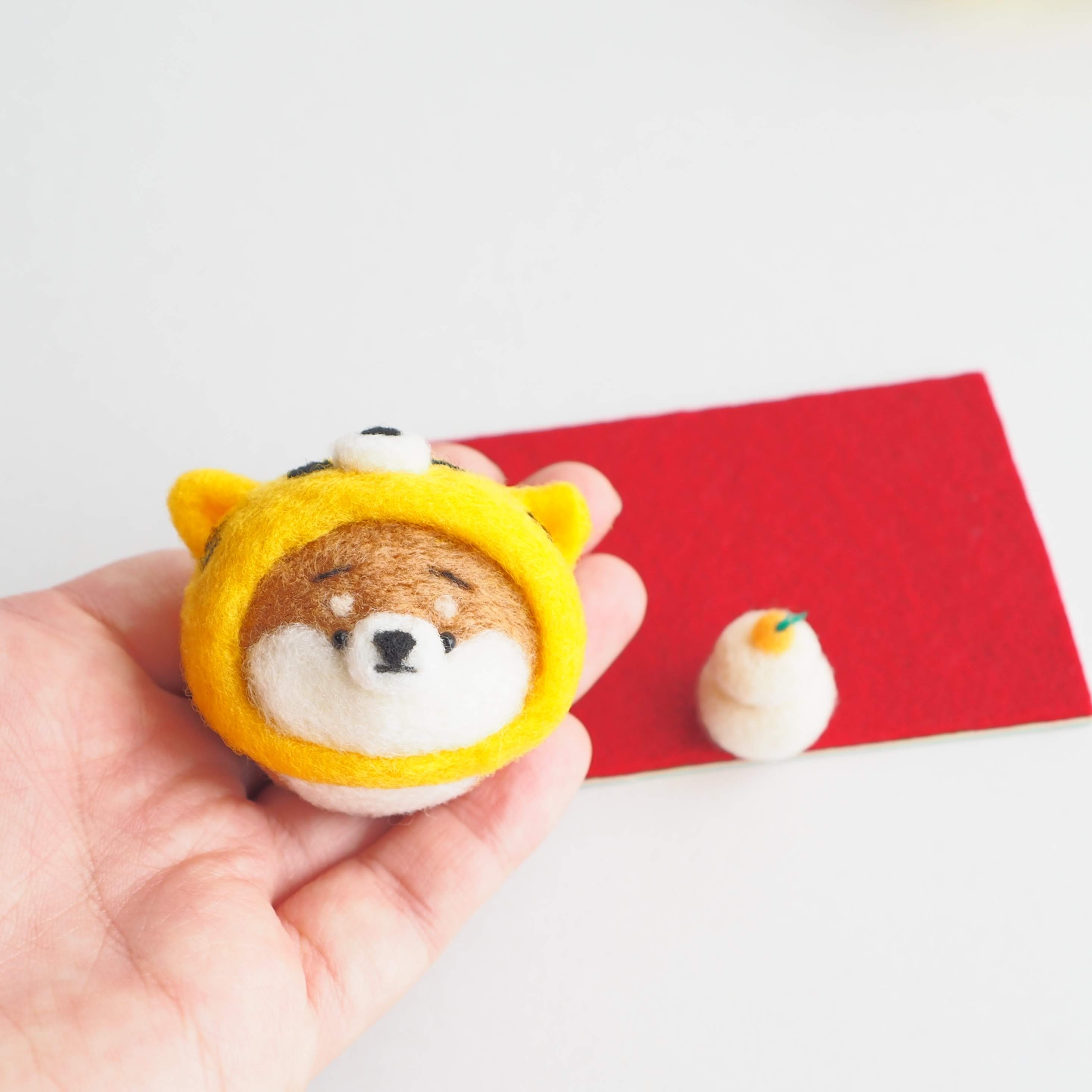 在庫限りsale 柴犬 夫婦 干支 虎 羊毛フェルト ハンドメイド オーダー 22 冬 新品展示品特価 ハンドメイド Rspg Spectrum Eu