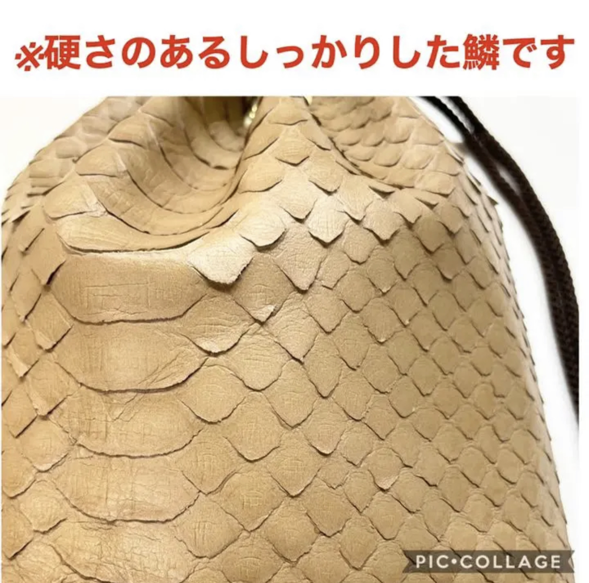 新品•タグ付】信玄袋 牛革&ヘビ革 新品•タグ付】信玄袋 牛革&ヘビ革