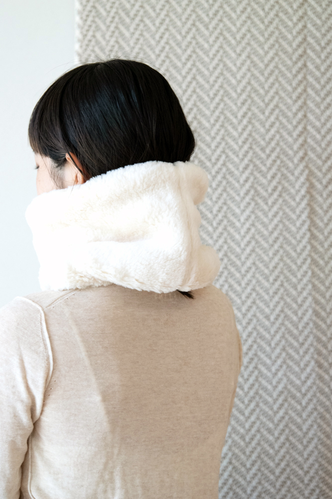 Organic Cotton Fur ふわふわネックウォーマー【Bigサイズ】 | iichi 