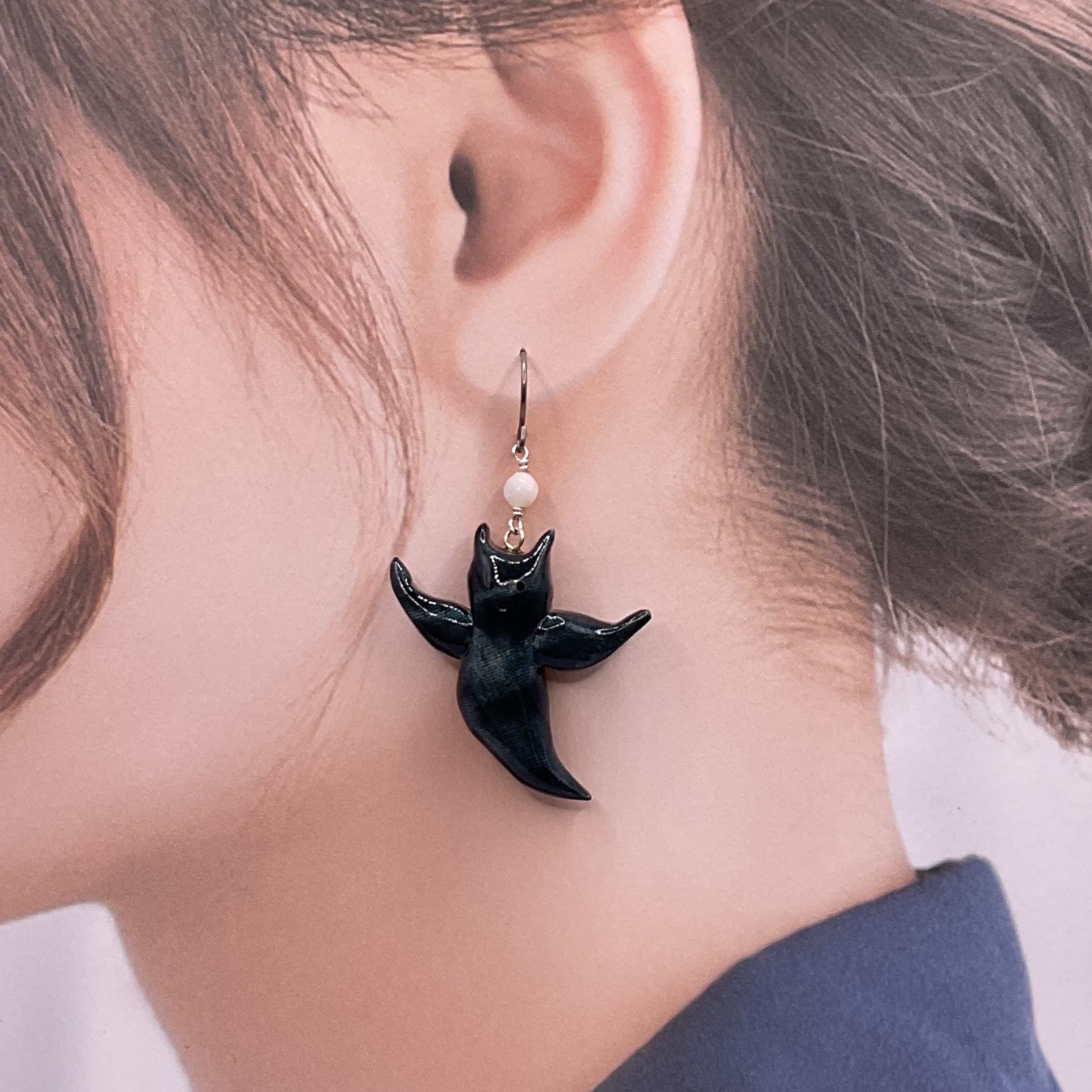 クリオネ ピアス | iichi ハンドメイド・クラフト作品・手仕事品の通販