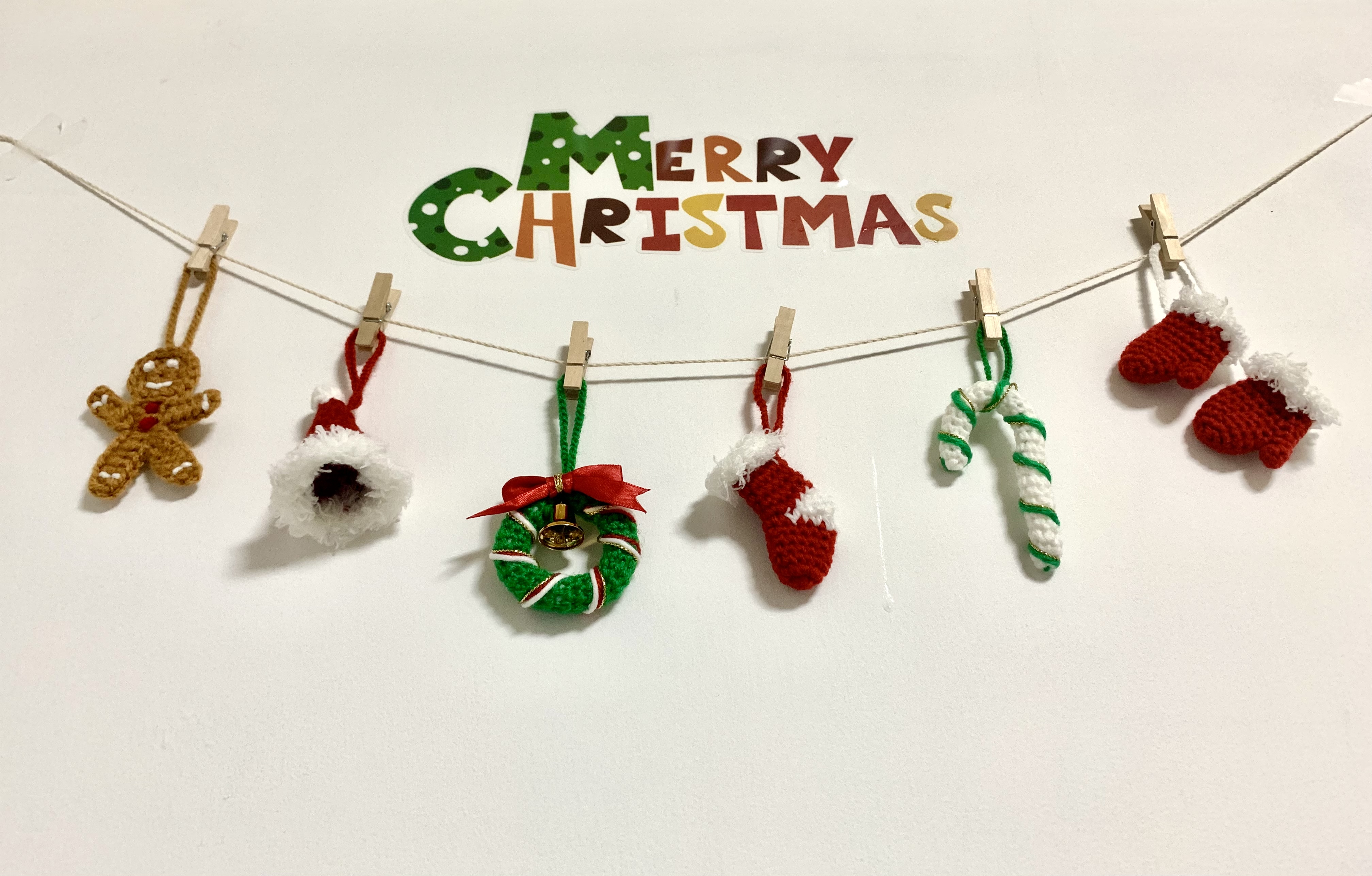 クリスマスアイテムインテリア 鏡 アクリルミラー ハンドメイド