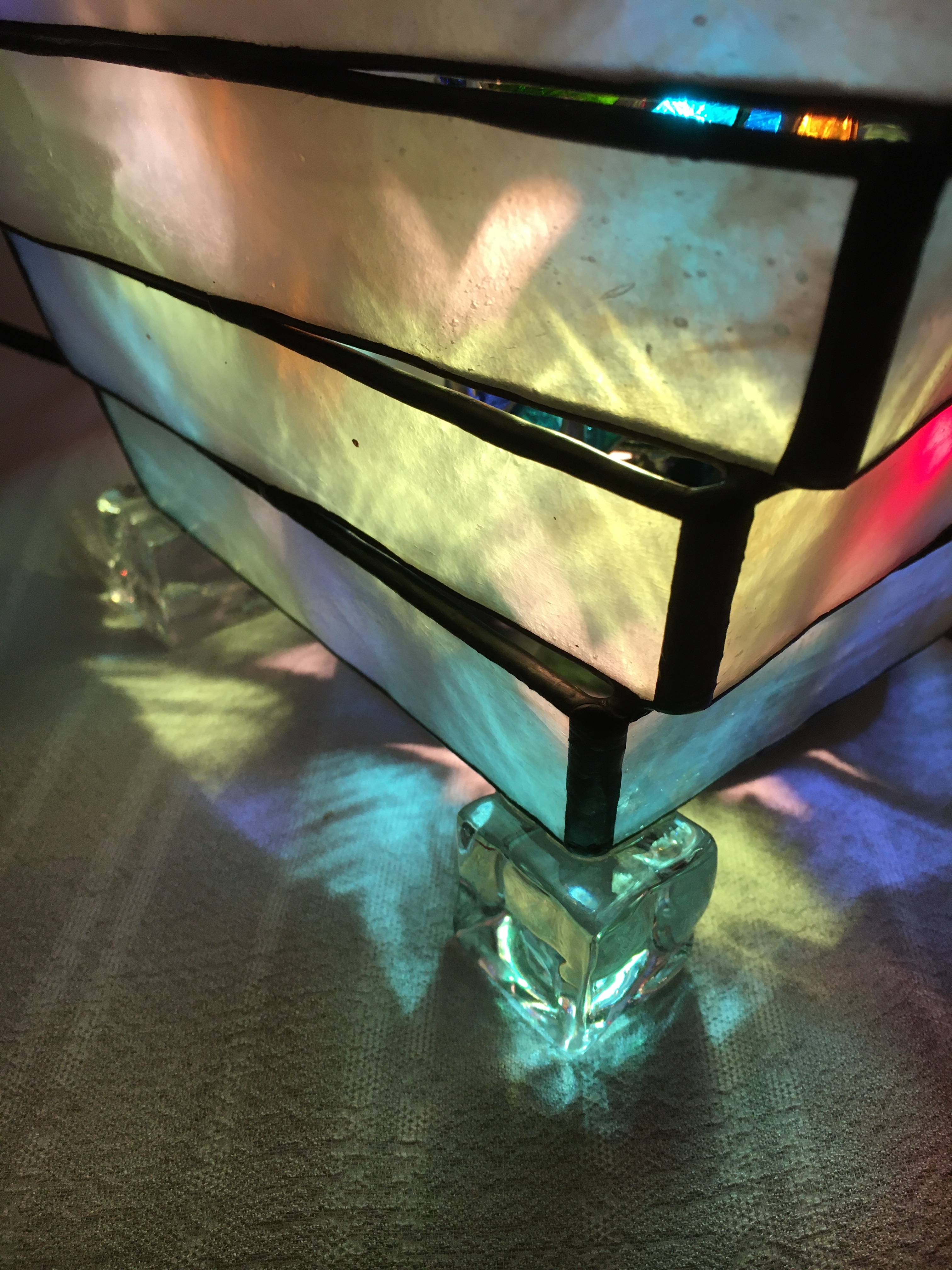 ステンドグラス 和モダン 四季彩彩 Iichi ハンドメイド クラフト作品 手仕事品の通販