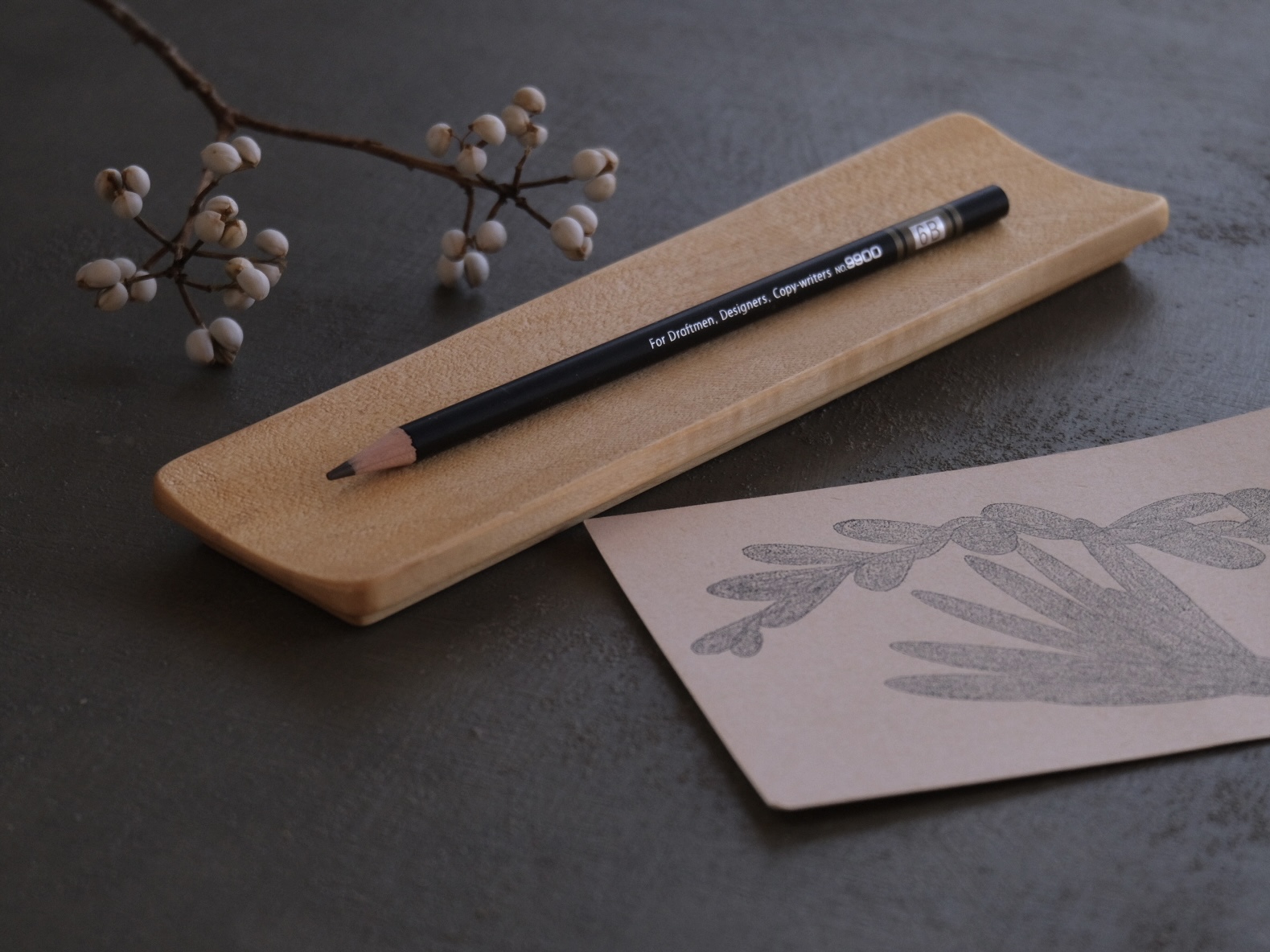 栃の木のペントレー Iichi ハンドメイド クラフト作品 手仕事品の通販