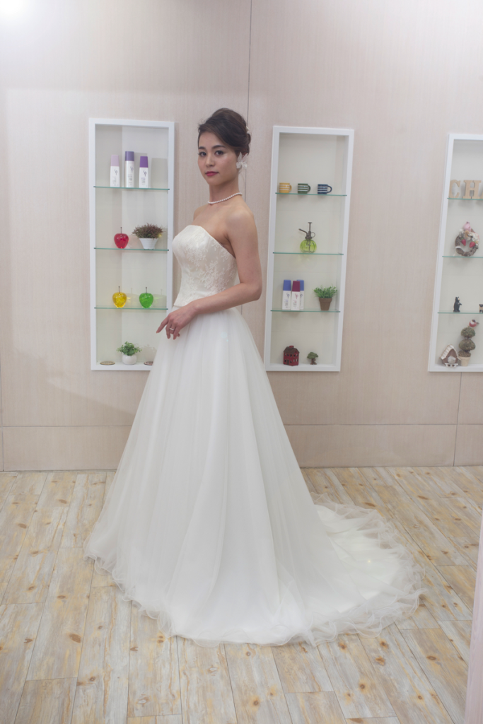 シルクサテン総レースビスチェ チュールスカートセパレートドレス Iichi ハンドメイド クラフト作品 手仕事品の通販