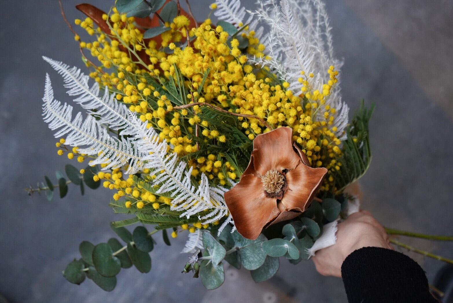 代引き人気 ミモザスワッグブーケ生花ユーカリパームフラワー 花 木の実 枝葉 果実スワッグ 代引き人気 ミモザスワッグブーケ生花ユーカリパームフラワー 花 木の実 枝葉 果実スワッグ
