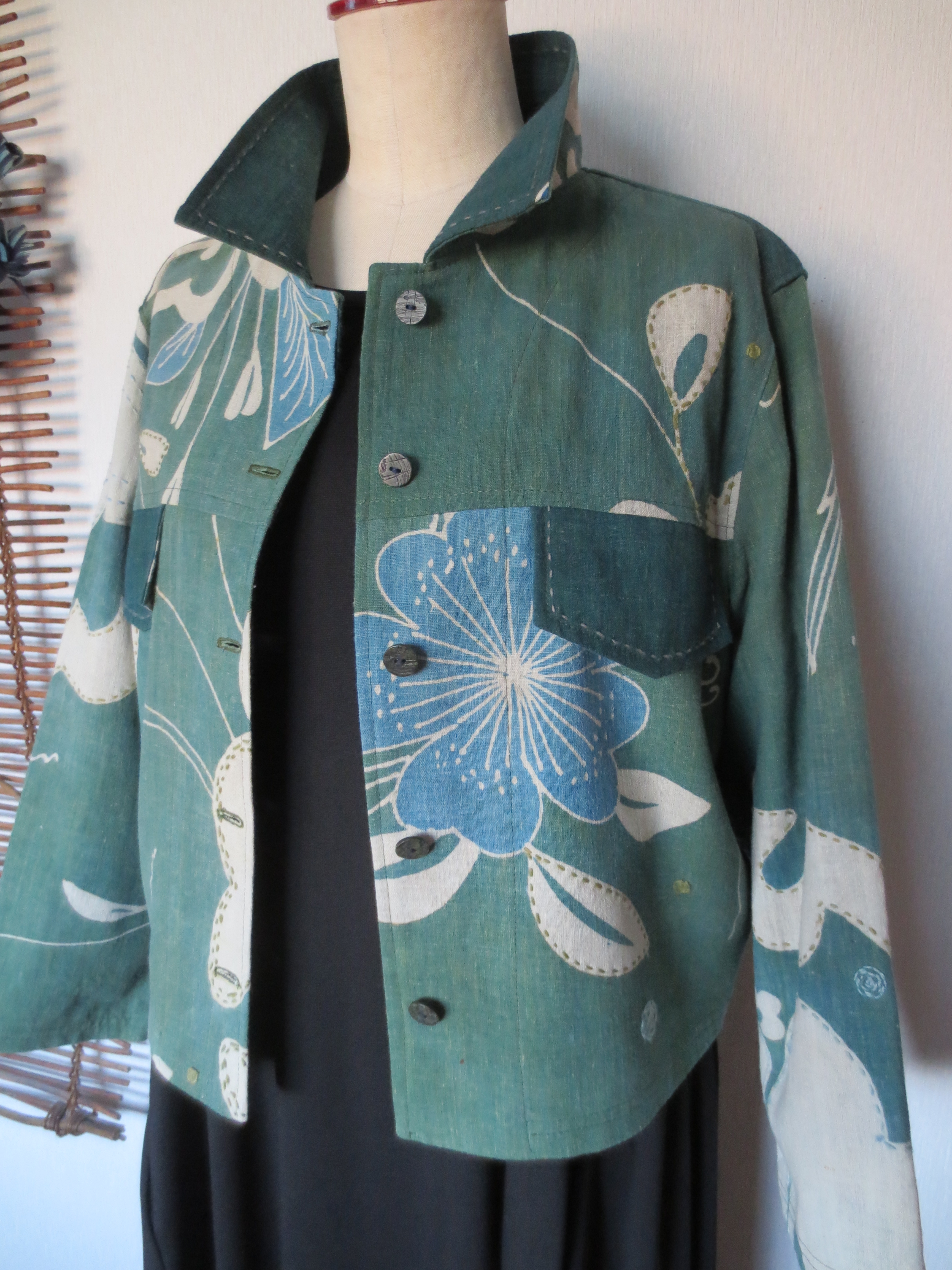 付与 オリジナル古布で作ったジャケット comunidadaledar.org