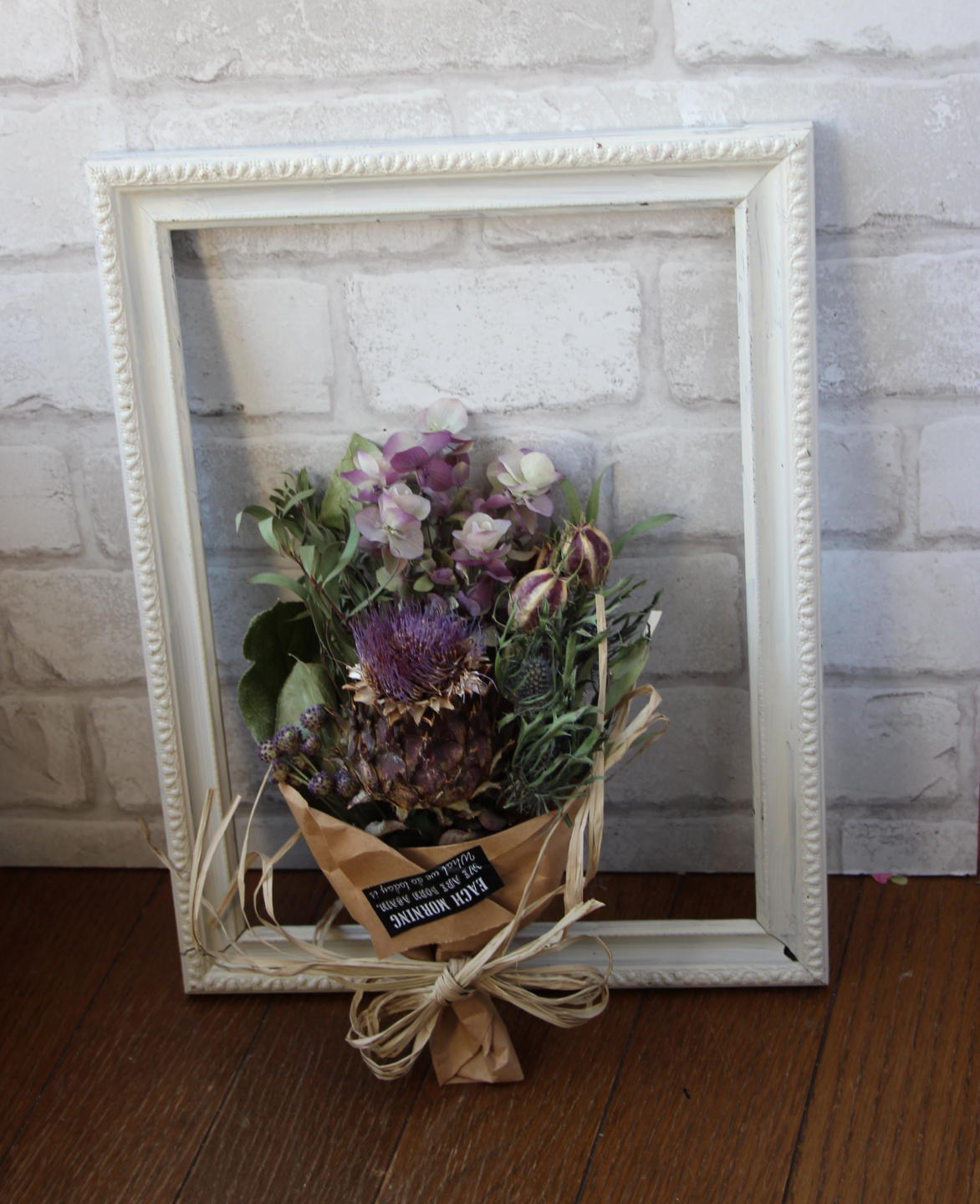 アーティチョークとオレガノのスワッグ Iichi ハンドメイド クラフト作品 手仕事品の通販