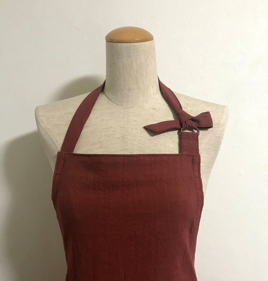 シンプル 可愛い エプロン Iichi ハンドメイド クラフト作品 手仕事品の通販