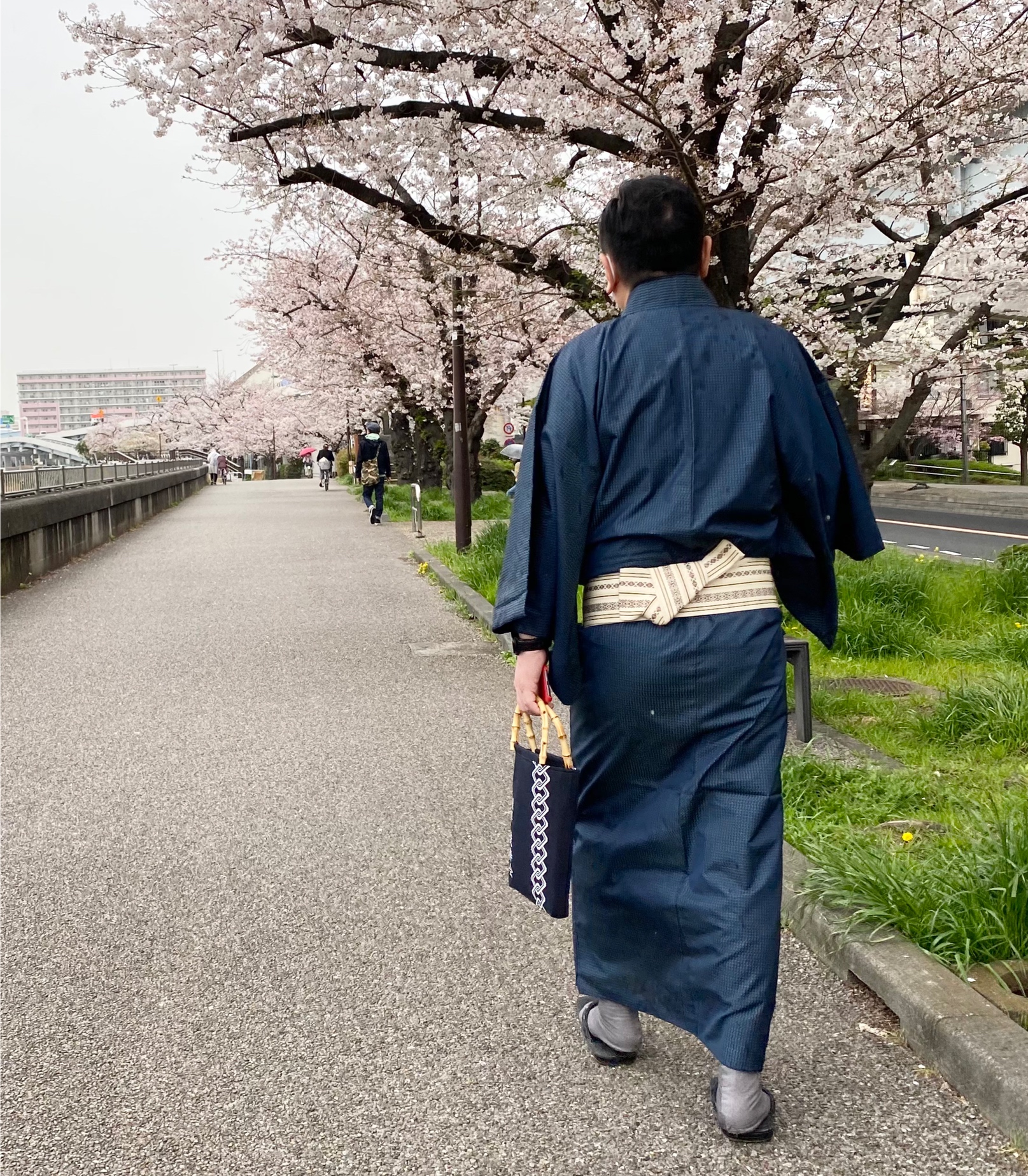 浴衣 吉原つなぎ-