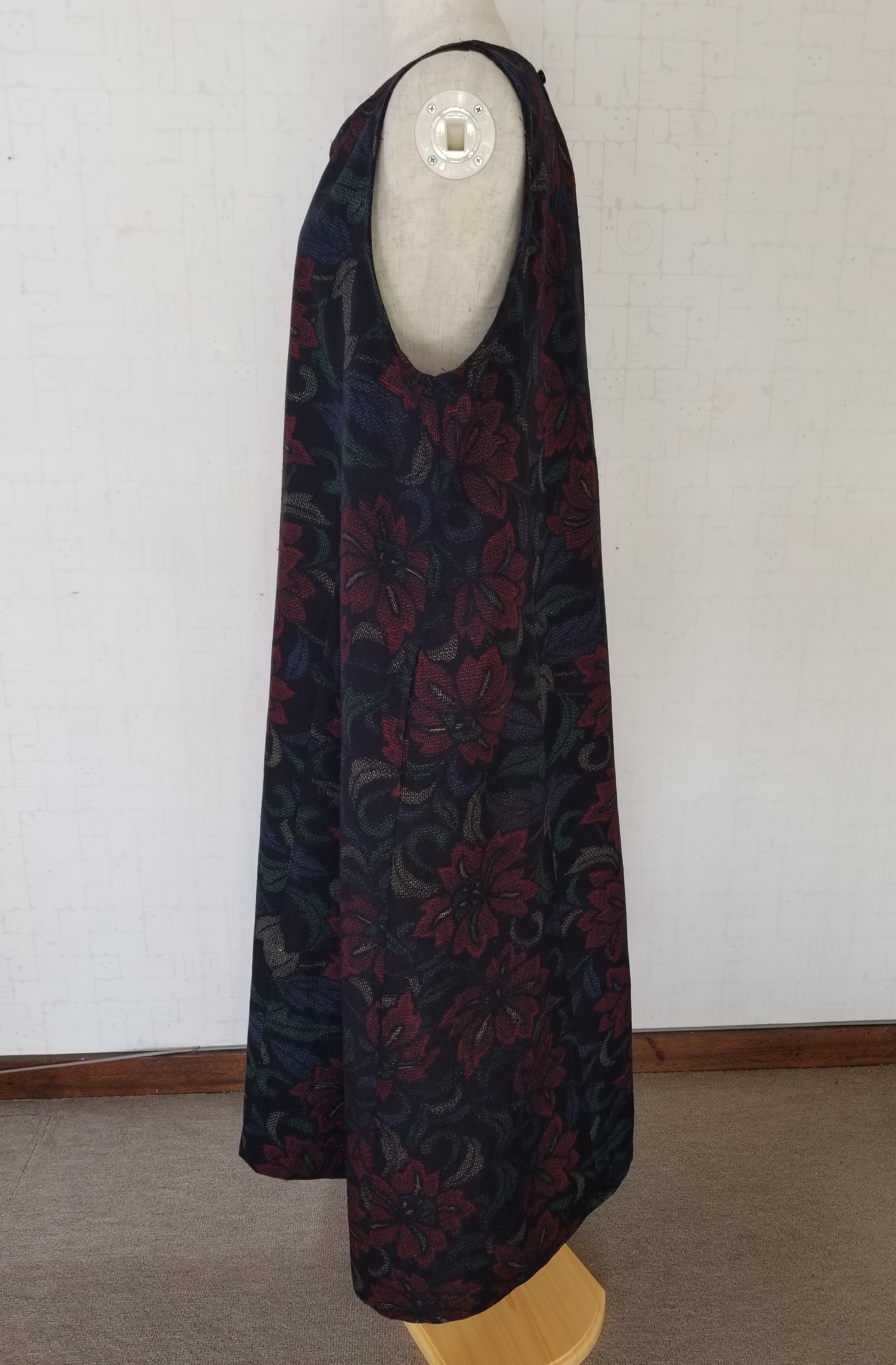 大きいサイズ 着物リメイク ワンピース | iichi ハンドメイド 大きいサイズ 着物リメイク ワンピース | iichi ハンドメイド