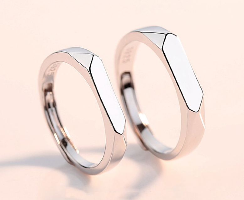 新作 ペアリング サイズフリー 結婚指輪 S 925 シルバー 受注製作 リング カップル Iichi ハンドメイド クラフト作品 手仕事品の通販
