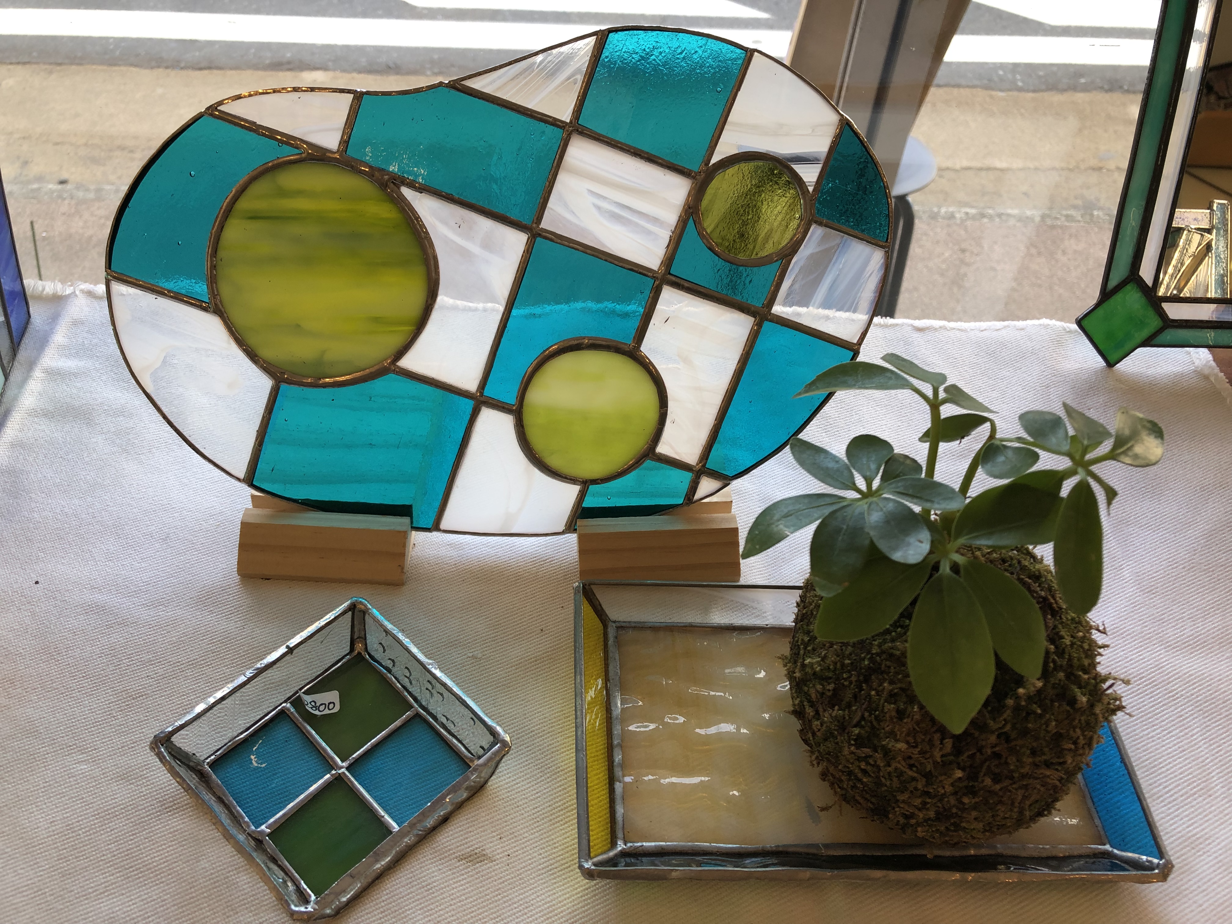 ハンドメイドのステンドグラス　豆助 ハンドメイドのステンドグラス 豆助 ハンドメイドのステンドグラス 豆助