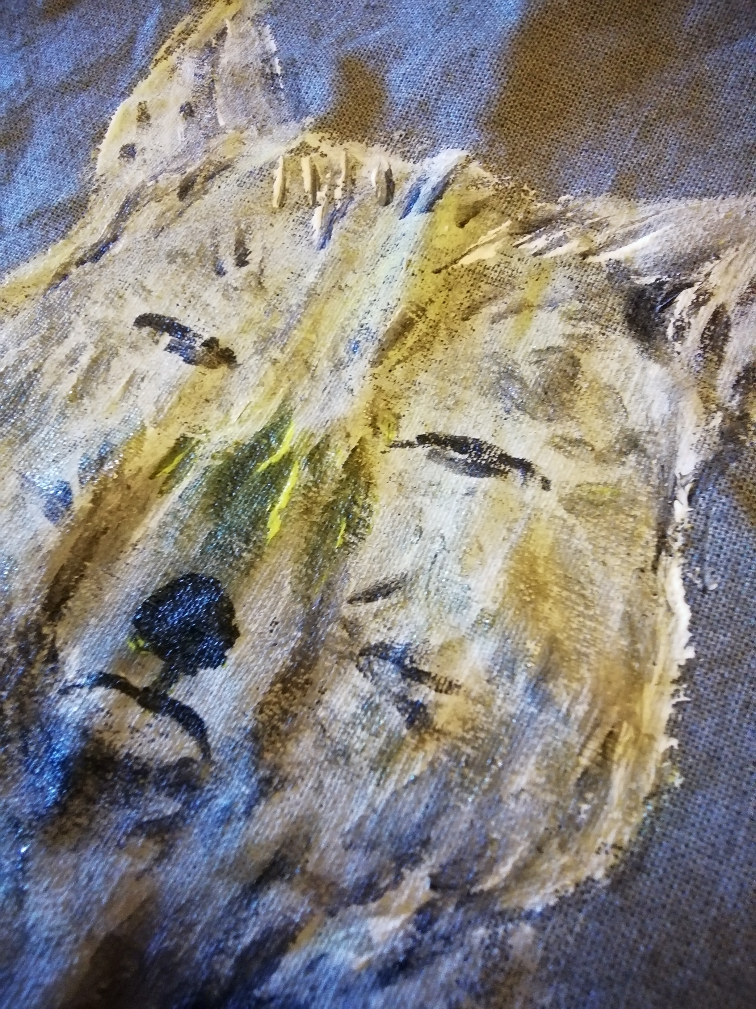 アートを持ち歩く じっとりチベットスナギツネ Iichi ハンドメイド クラフト作品 手仕事品の通販