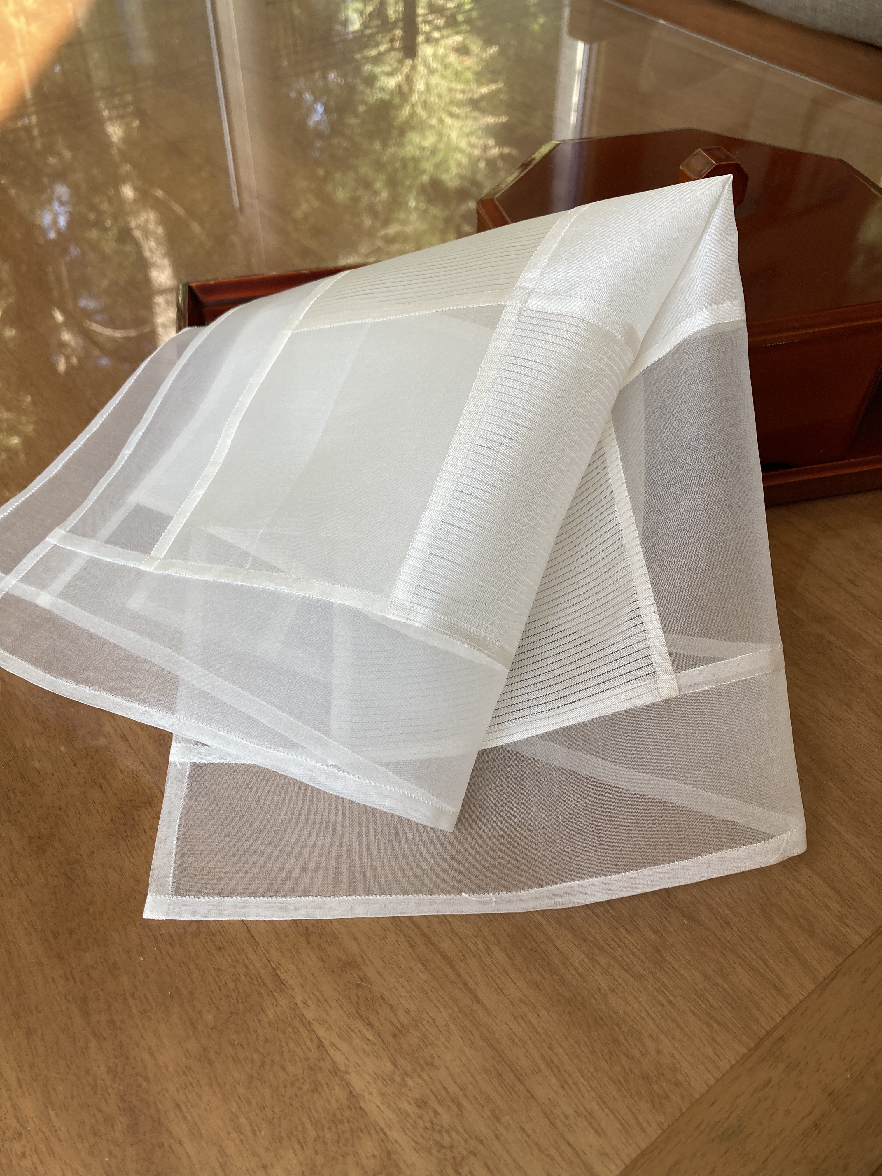 白一色のポジャギ Iichi ハンドメイド クラフト作品 手仕事品の通販