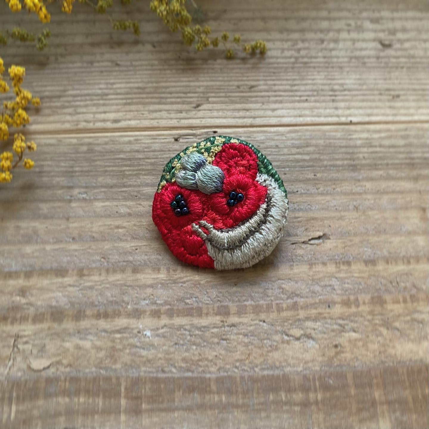 在庫限り スワン完成しま すず様オーダー⚘handmade刺繍巾着⚘すずらん