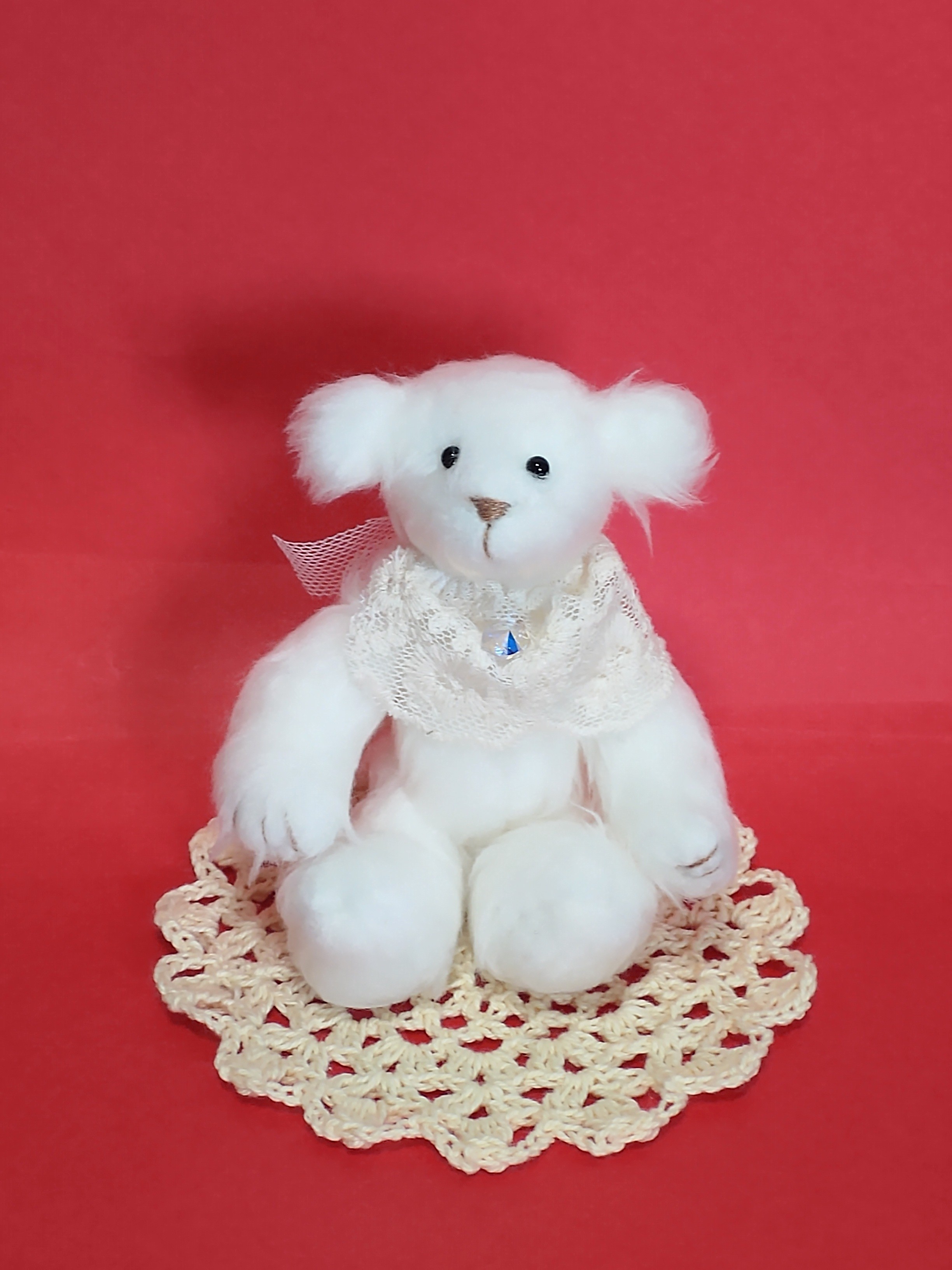 白クマさん ぬいぐるみ Iichi ハンドメイド クラフト作品 手仕事品の通販 白クマさん ぬいぐるみ Iichi ハンドメイド クラフト作品 手仕事品の通販