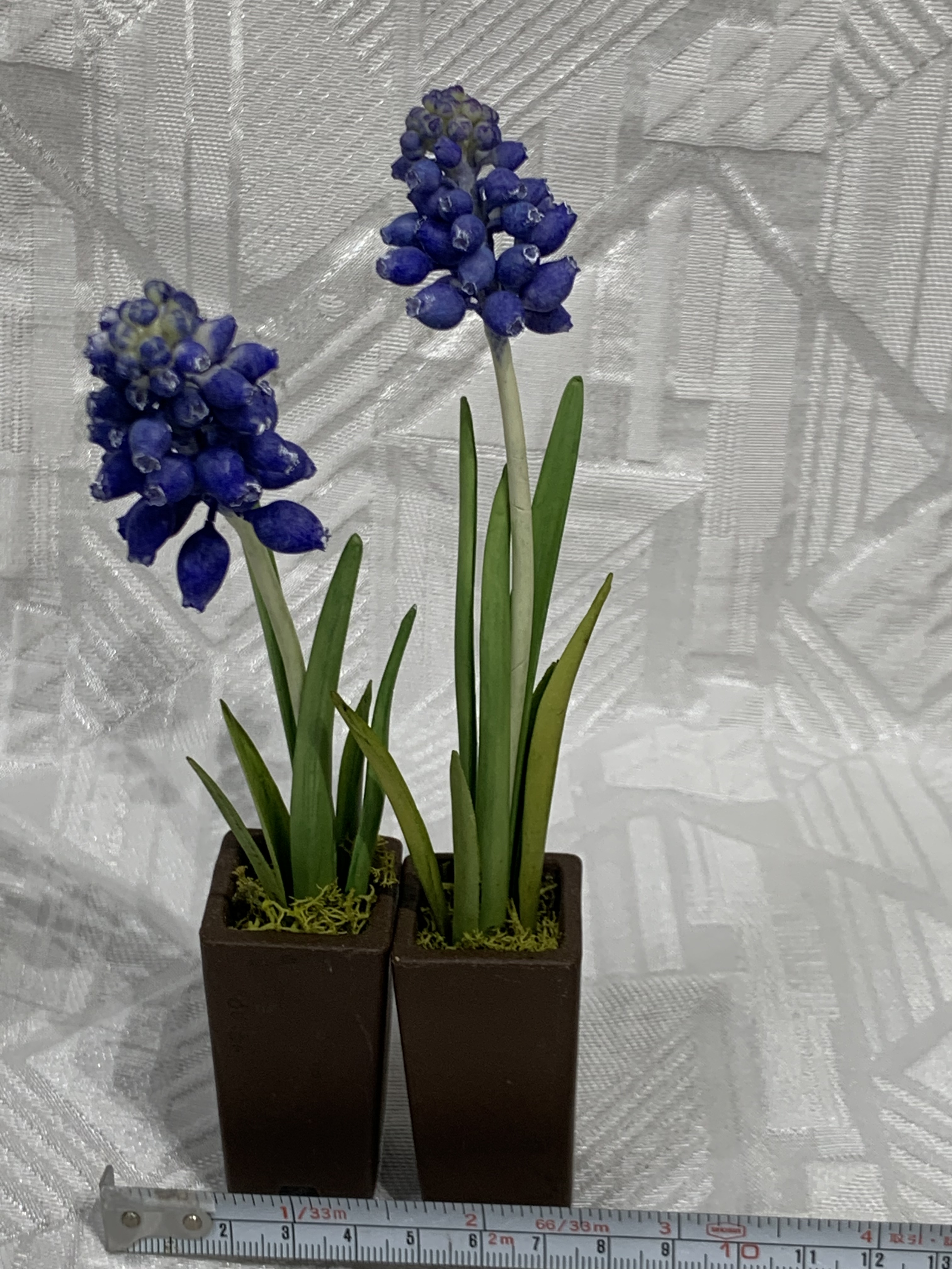 クレイの花 ムスカリ Iichi ハンドメイド クラフト作品 手仕事品の通販