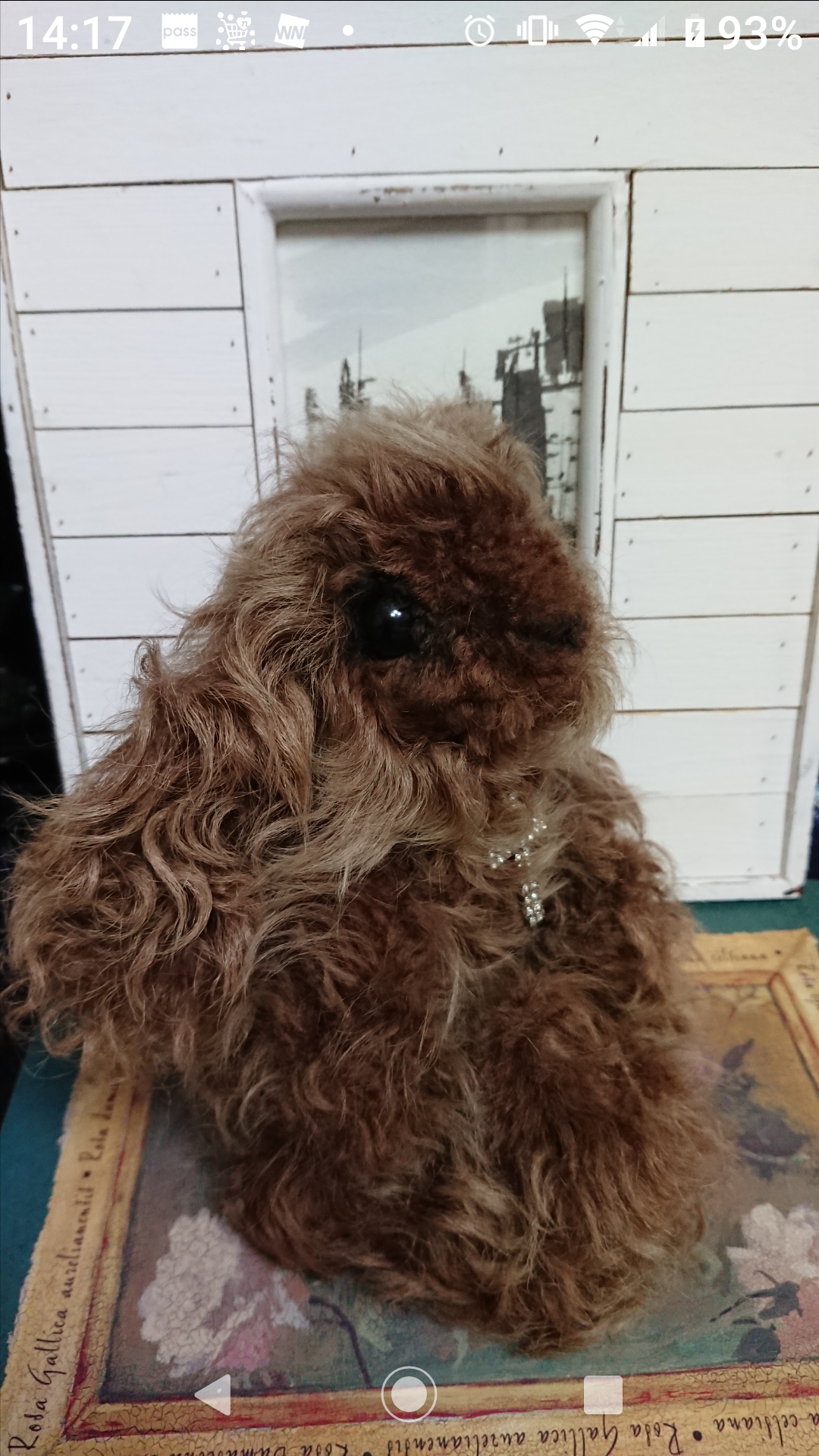 ウサギぬいぐるみ リアルファー Iichi ハンドメイド クラフト作品 手仕事品の通販