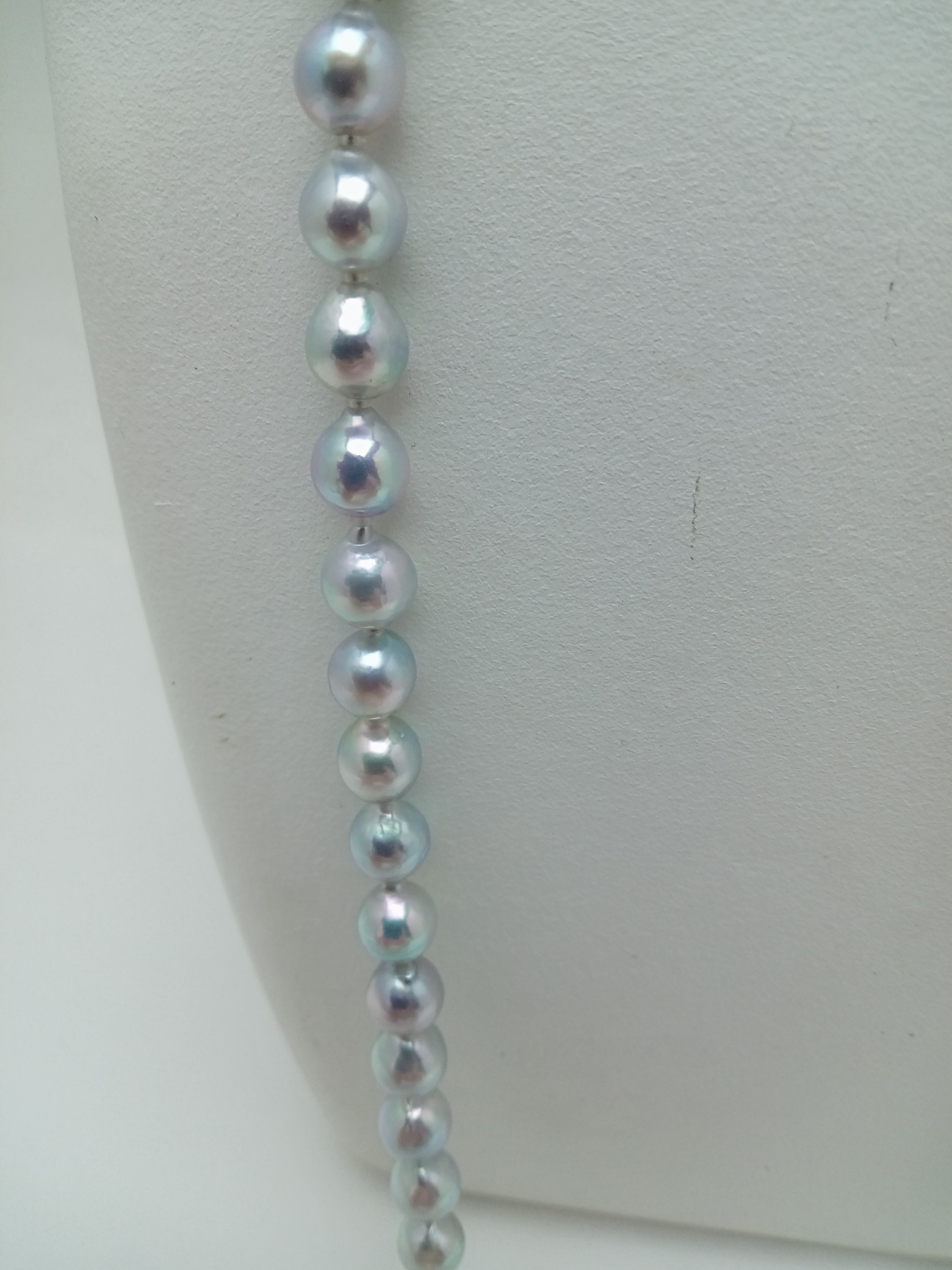 メンズナチュラルブルーパールネックレス Iichi ハンドメイド クラフト作品 手仕事品の通販 メンズナチュラルブルーパールネックレス Iichi ハンドメイド クラフト作品 手仕事品の通販