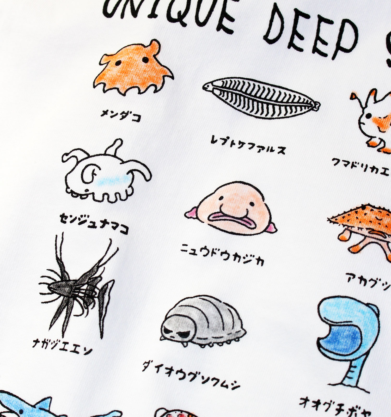 ユニークな深海魚の世界 メンズタイプ Iichi ハンドメイド クラフト作品 手仕事品の通販