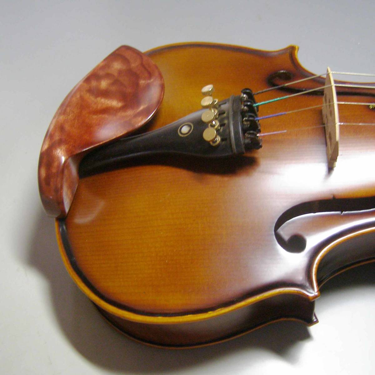 選べる２個セット ヴァイオリン顎当て クローソン ガルネリ型 つげ素材