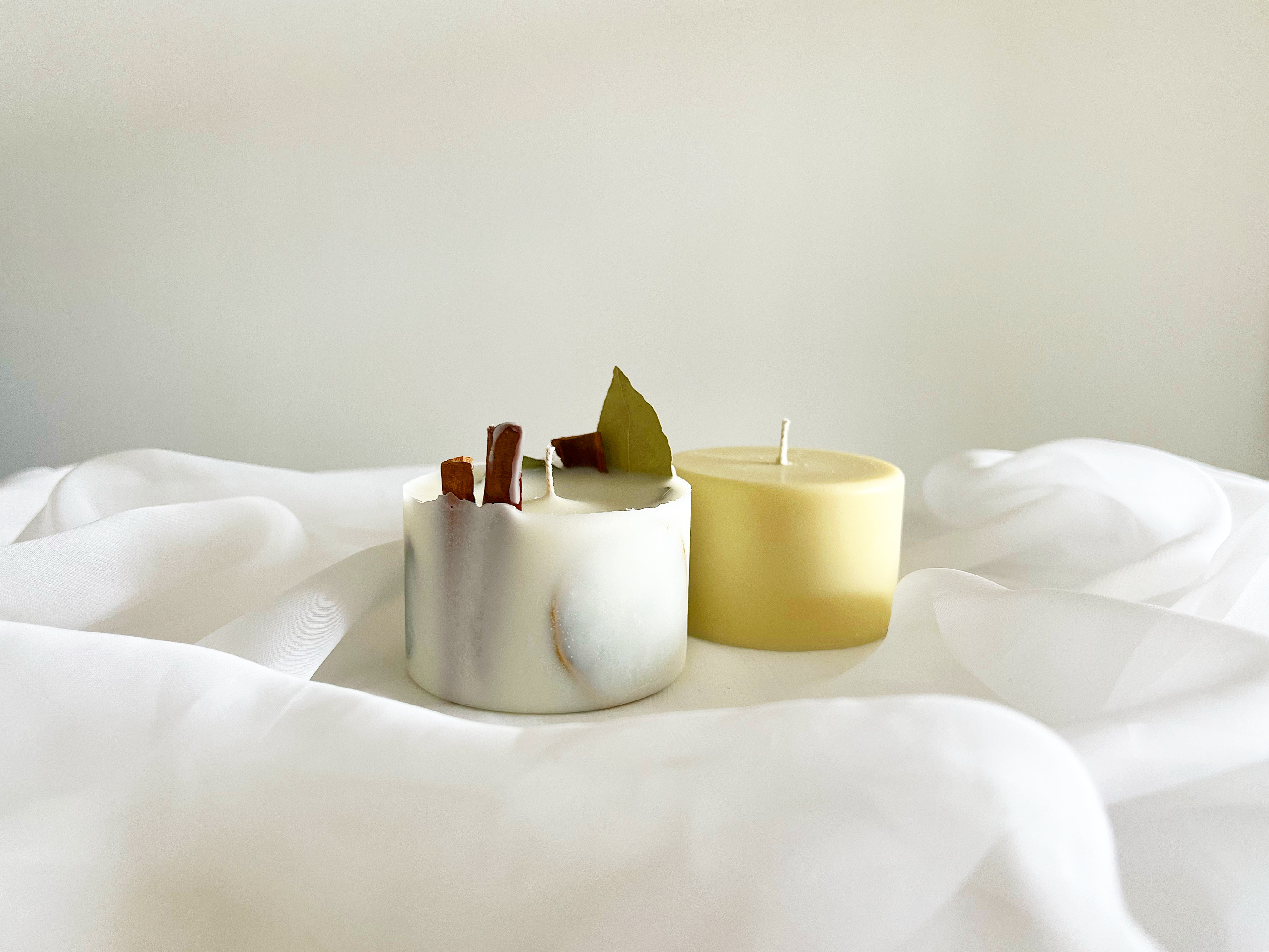 Soycandle ソイキャンドル ボタニカルキャンドル ソイワックス ドライフラワー ドライフルーツ Iichi ハンドメイド クラフト作品 手仕事品の通販
