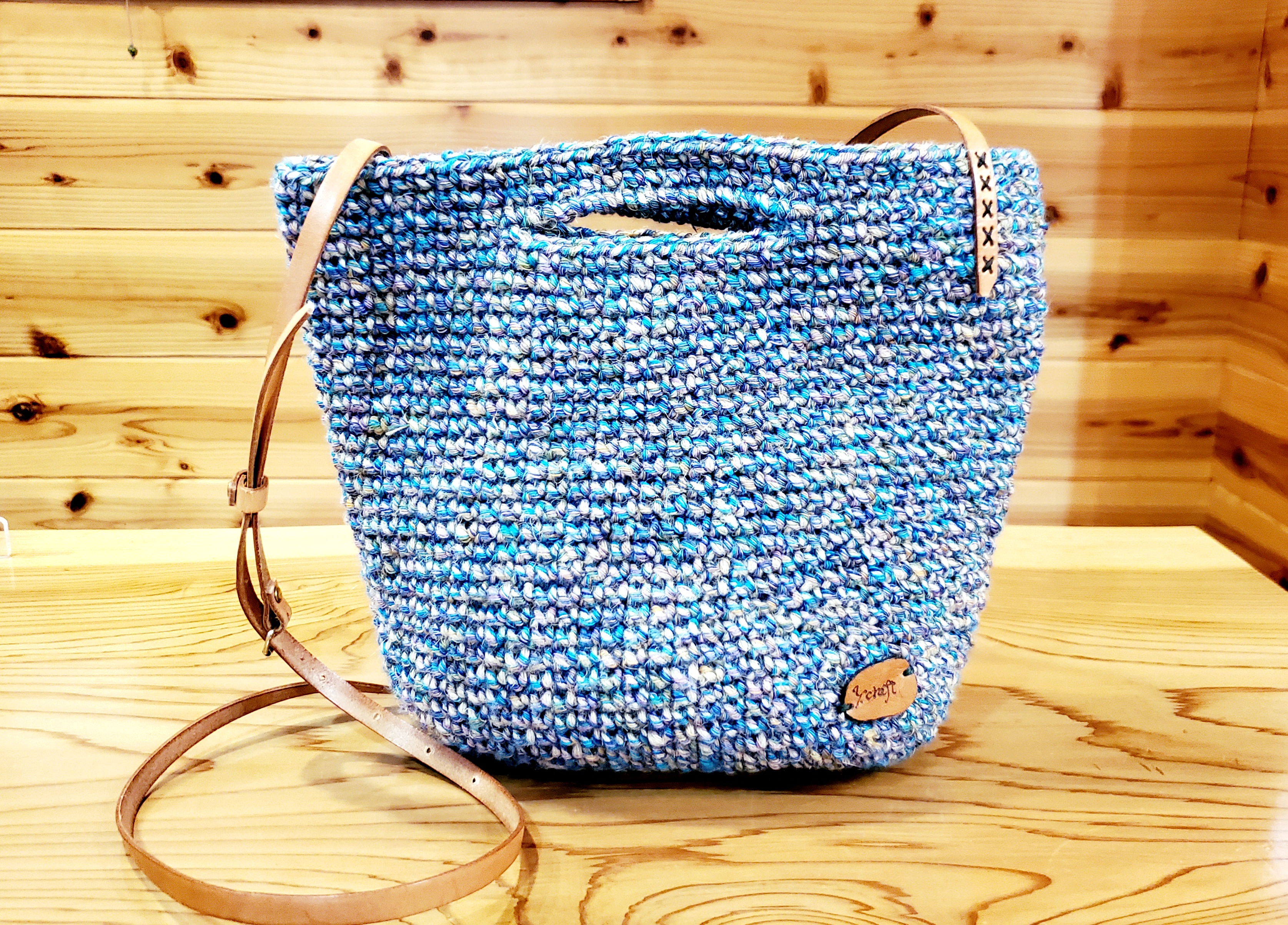 麻紐サコッシュ Iichi ハンドメイド クラフト作品 手仕事品の通販