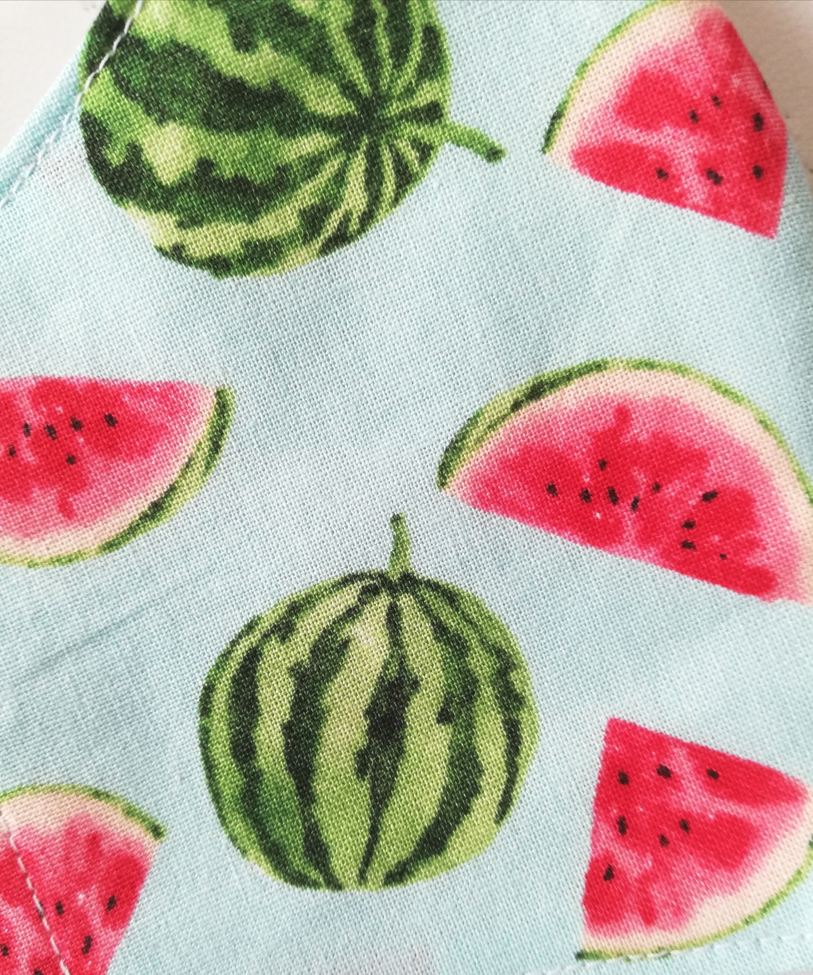 5点目100円♡新品♡ハンドメイド♡スイカ柄♡ポーチセット dazumba.com