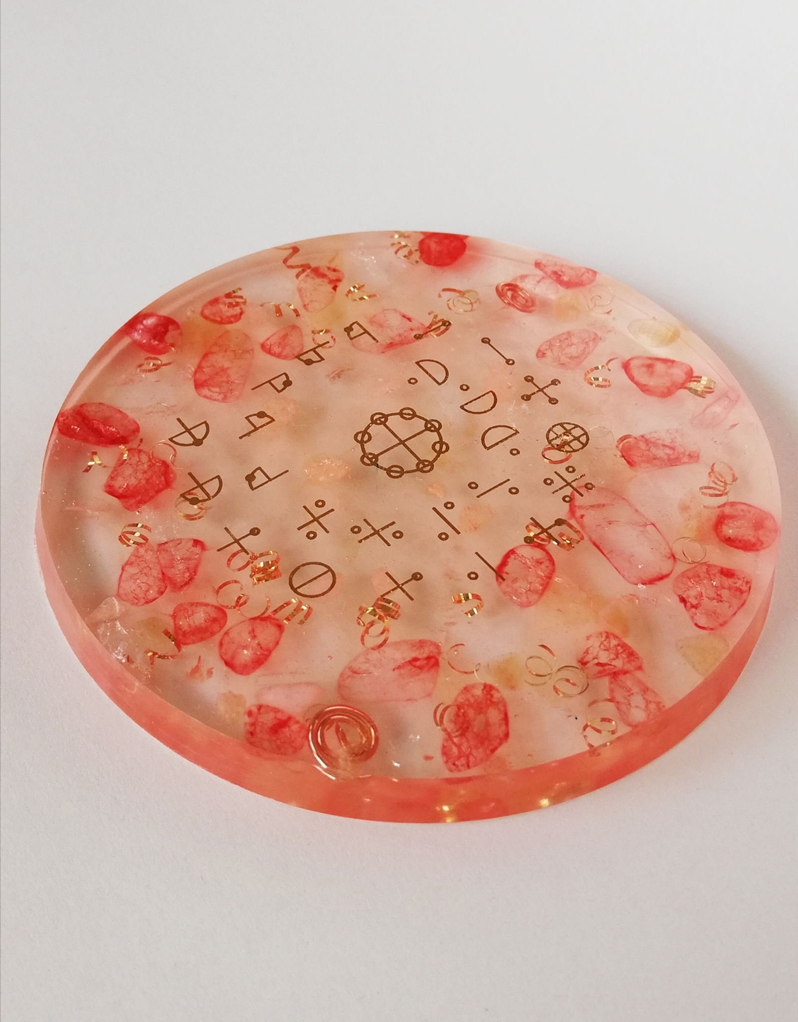 【なおりん】シトリンの天使ちゃん形オルゴナイト☆他４点 受注制作 六芒星オルゴナイトチャクラリング Silver925 天使