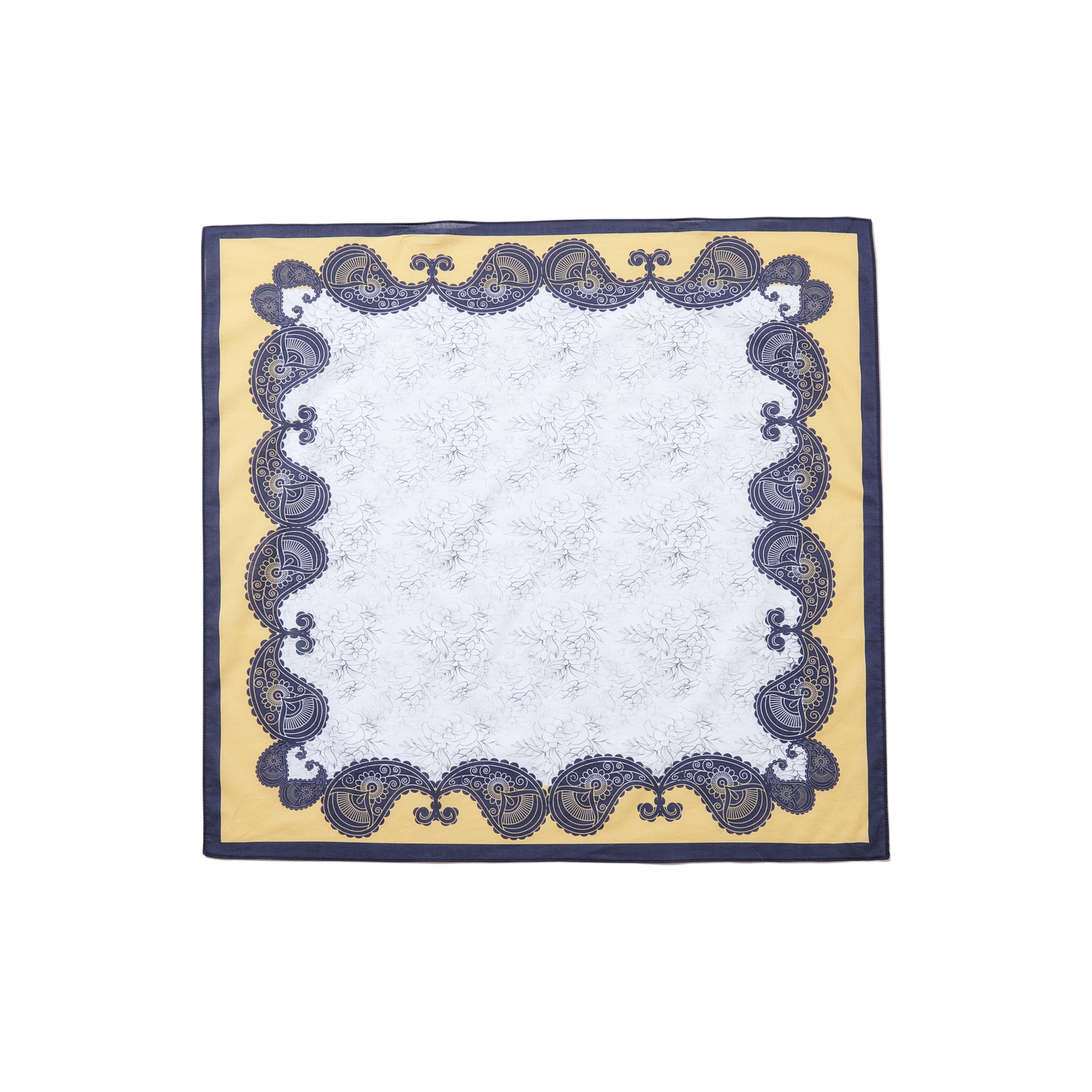 全てのアイテム 花柄 大判ハンカチ スカーフ cotton 100 