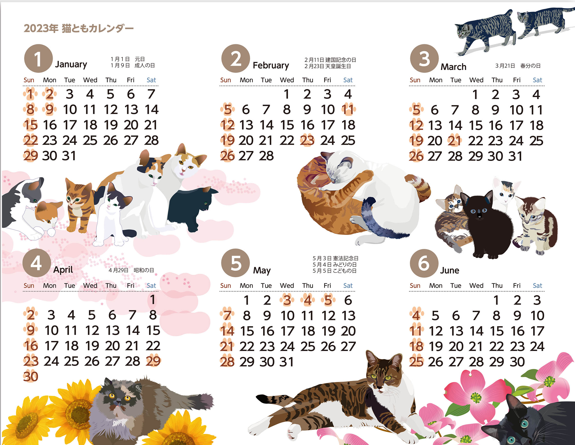 楽ギフ_包装】 シーオーツー 犬めくり 2023年 カレンダー リフィル