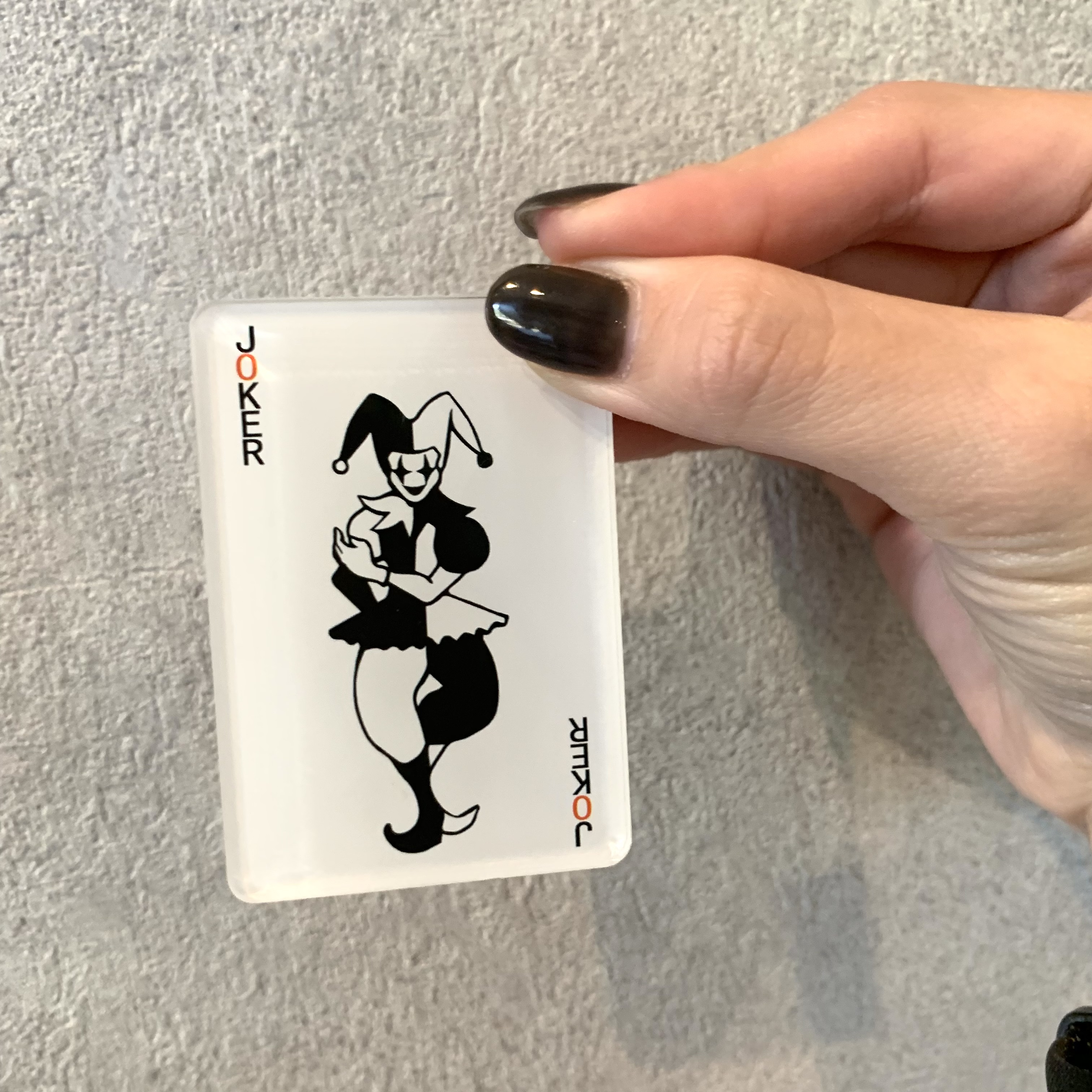 送料無料 Joker トランプ風キーホルダー トランプデザイン ジョーカー Card トランプジョーカー Iichi ハンドメイド クラフト作品 手仕事品の通販