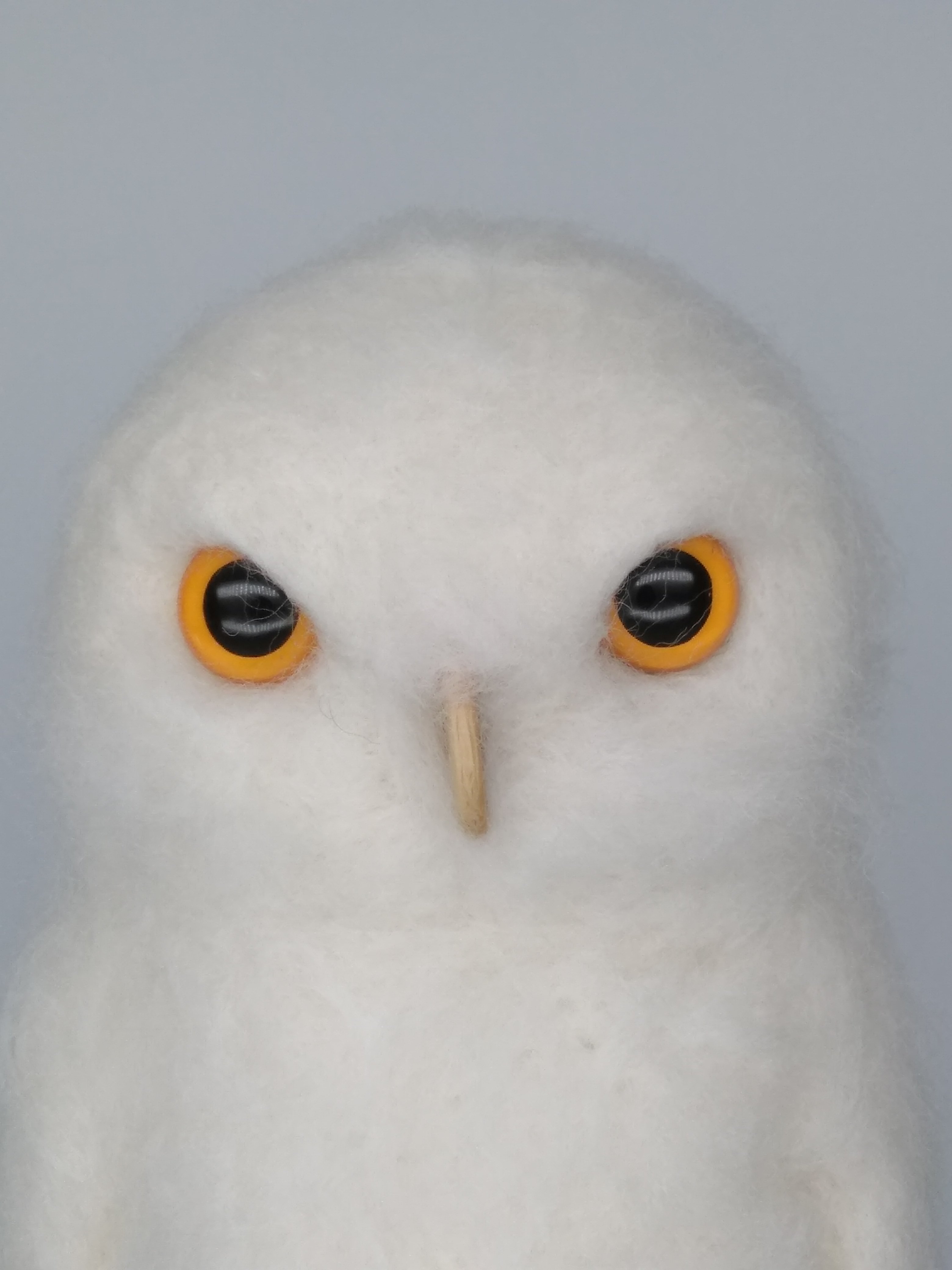 シロフクロウ Iichi ハンドメイド クラフト作品 手仕事品の通販