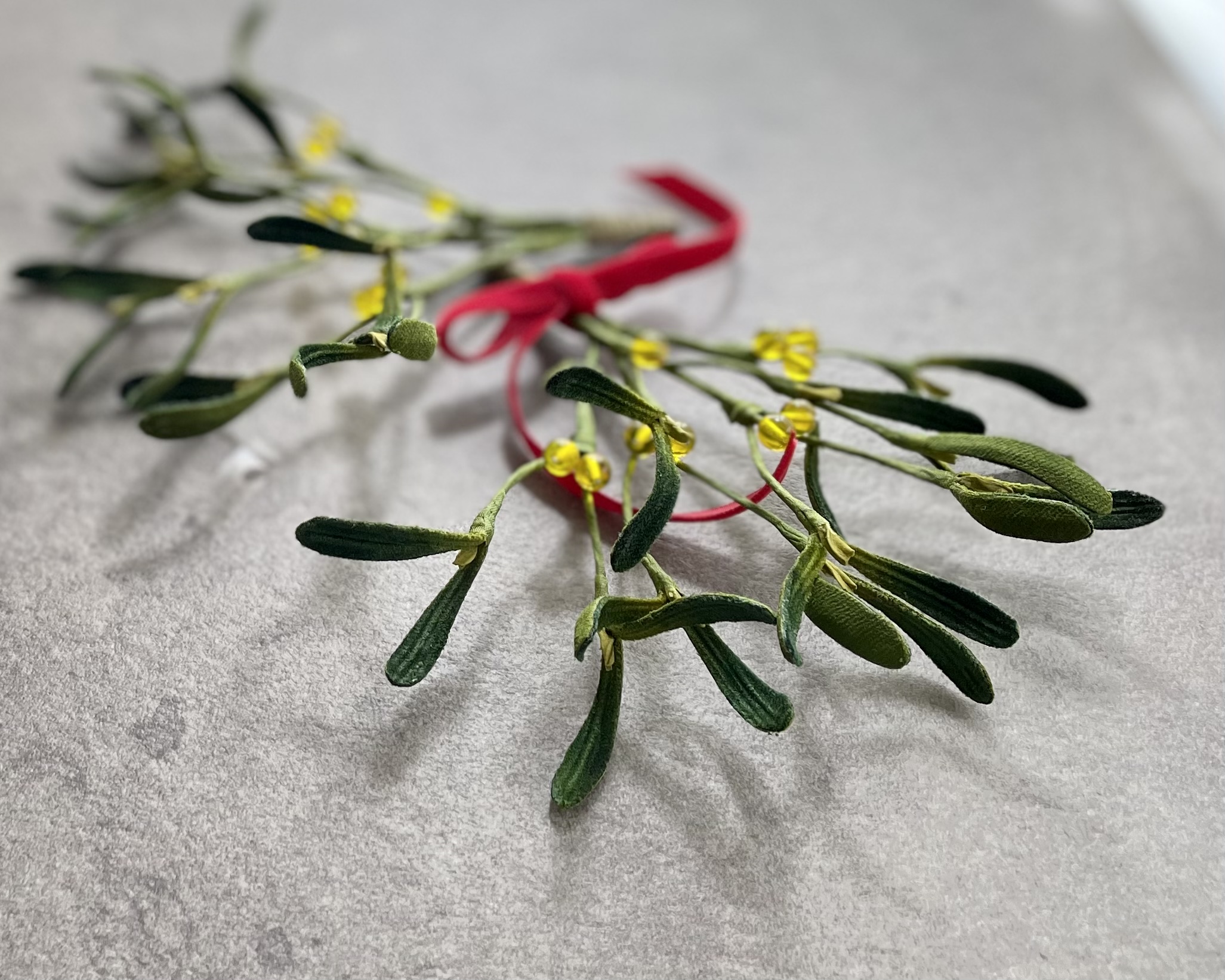 布花 飾れるヤドリギのスワッグ | iichi ハンドメイド・クラフト作品 