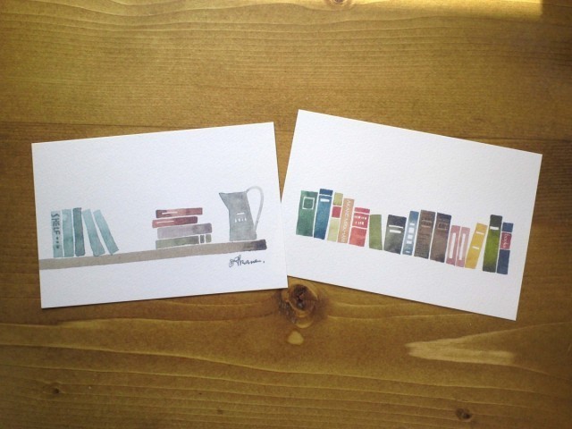 ゆる絵 ポストカード２枚組 Iichi ハンドメイド クラフト作品 手仕事品の通販