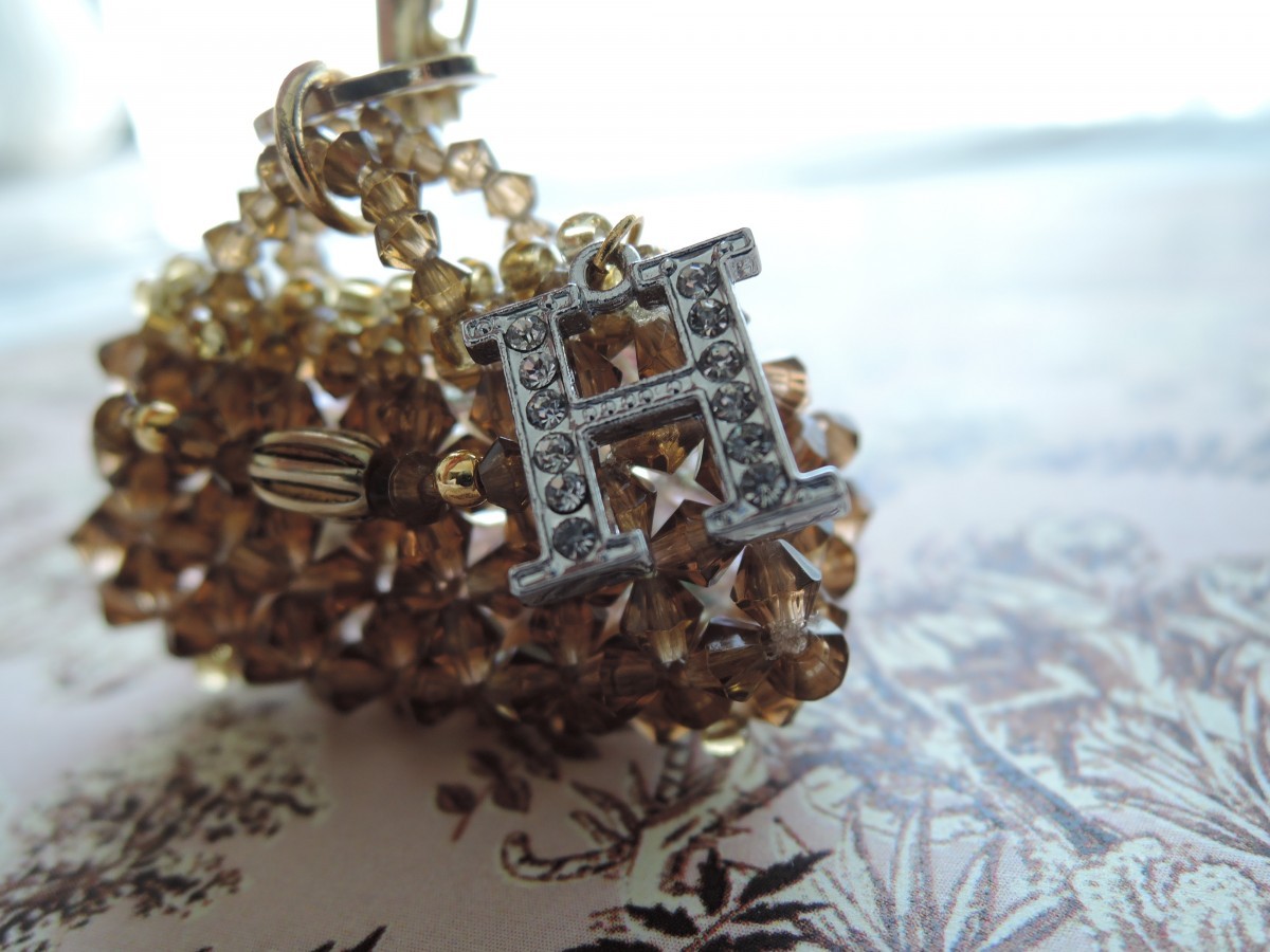 ブランドバッグ風バッグチャーム１ Iichi ハンドメイド クラフト作品 手仕事品の通販