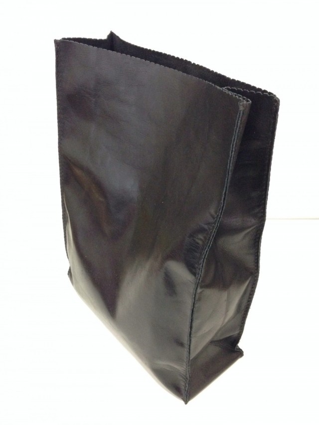 紙袋風 クラッチバッグ Iichi ハンドメイド クラフト作品 手仕事品の通販