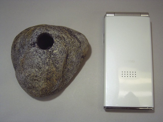 未使用 小田原正雄作 蓮石華器 共箱 花器 花瓶 花入 未使用 小田原正雄作 蓮石華器 共箱 花器 花瓶 花入