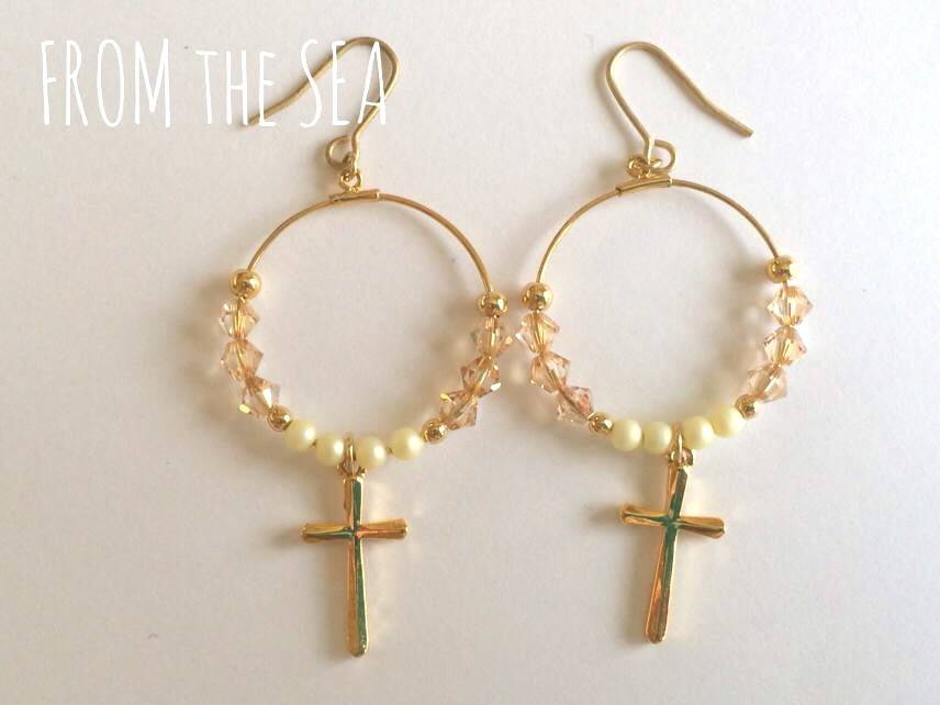 古い海辺の教会のピアス Iichi ハンドメイド クラフト作品 手仕事品の通販