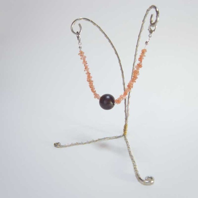 マグネット羽織紐 サンストーン Iichi ハンドメイド クラフト作品 手仕事品の通販