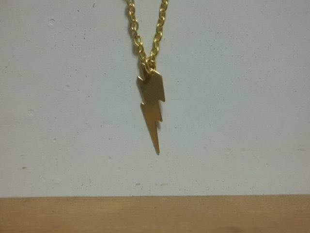 稲妻ネックレス ニッケルフリー Iichi ハンドメイド クラフト作品 手仕事品の通販