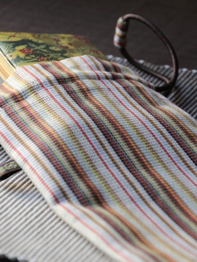 長財布と通帳の入る巾着 Iichi ハンドメイド クラフト作品 手仕事品の通販