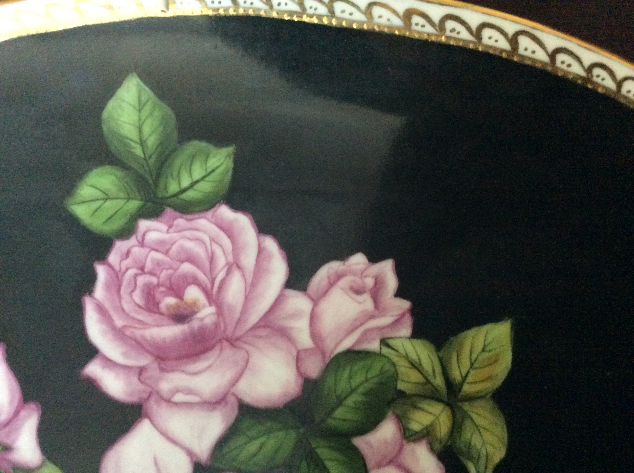 薔薇の花の絵皿 Iichi ハンドメイド クラフト作品 手仕事品の通販