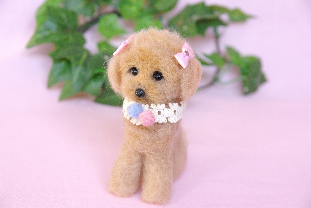 子犬 プードルちゃん 癒しのお顔 Iichi ハンドメイド クラフト作品 手仕事品の通販