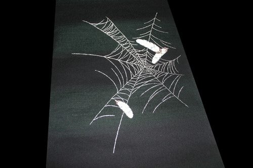 名古屋帯 蜘蛛の巣 Iichi ハンドメイド クラフト作品 手仕事品の通販