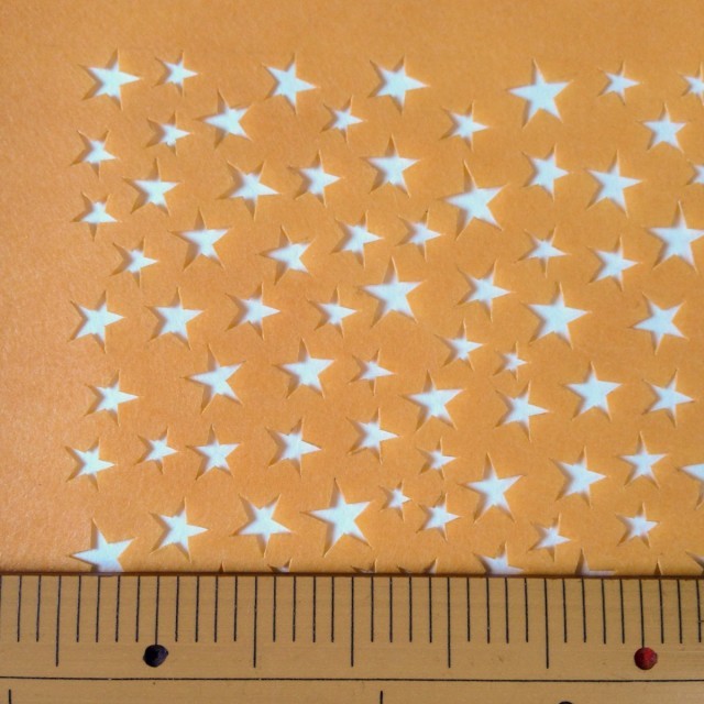 型紙 星 しかく Iichi ハンドメイド クラフト作品 手仕事品の通販