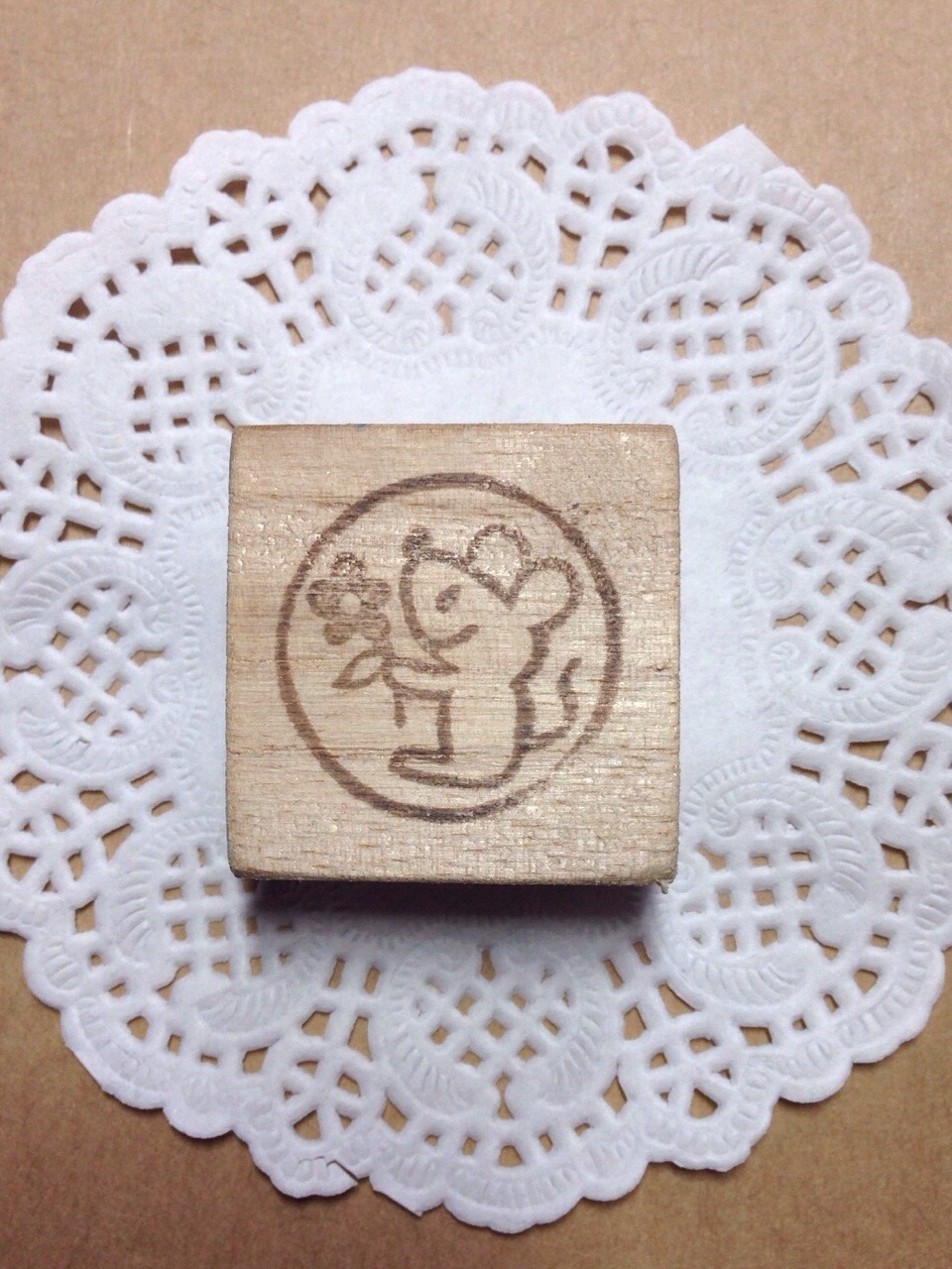 花を君に ねずみバージョン Iichi ハンドメイド クラフト作品 手仕事品の通販